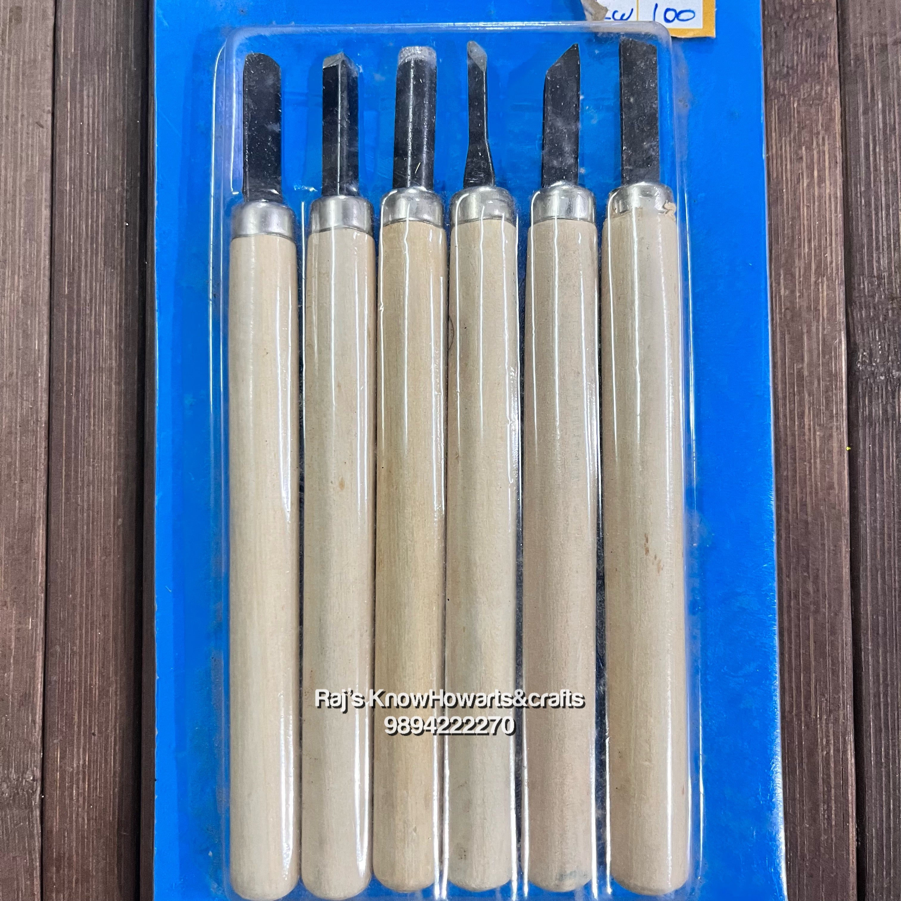 6  in 1 Wood Carving Tool set