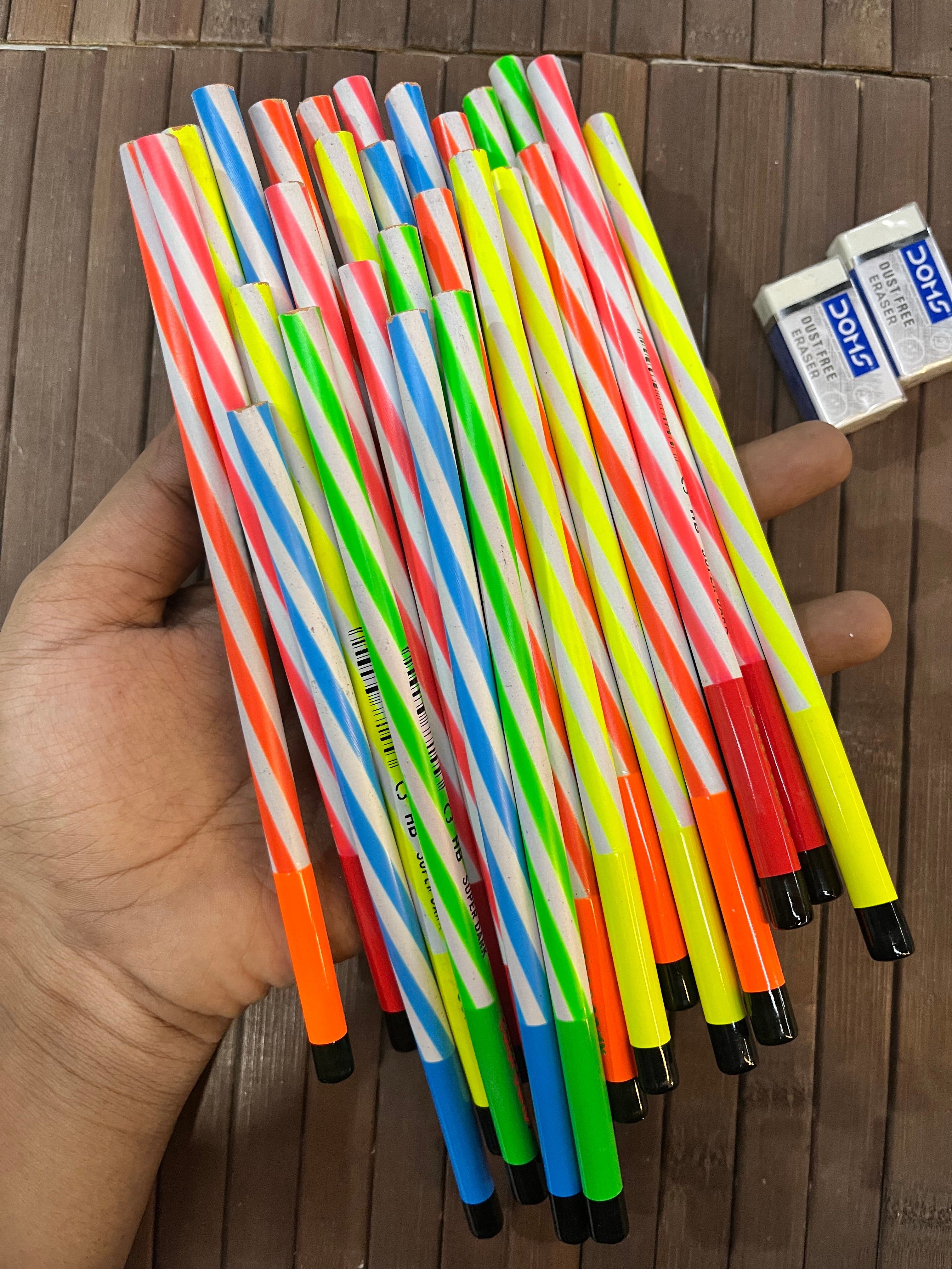 Color candy super dark pencil-50 pencils 2 rubber
