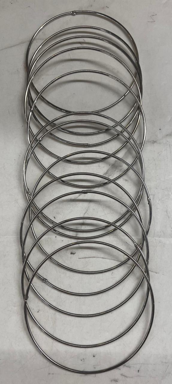 Steel Ring 12 Pieces – KnowHowArtCraft