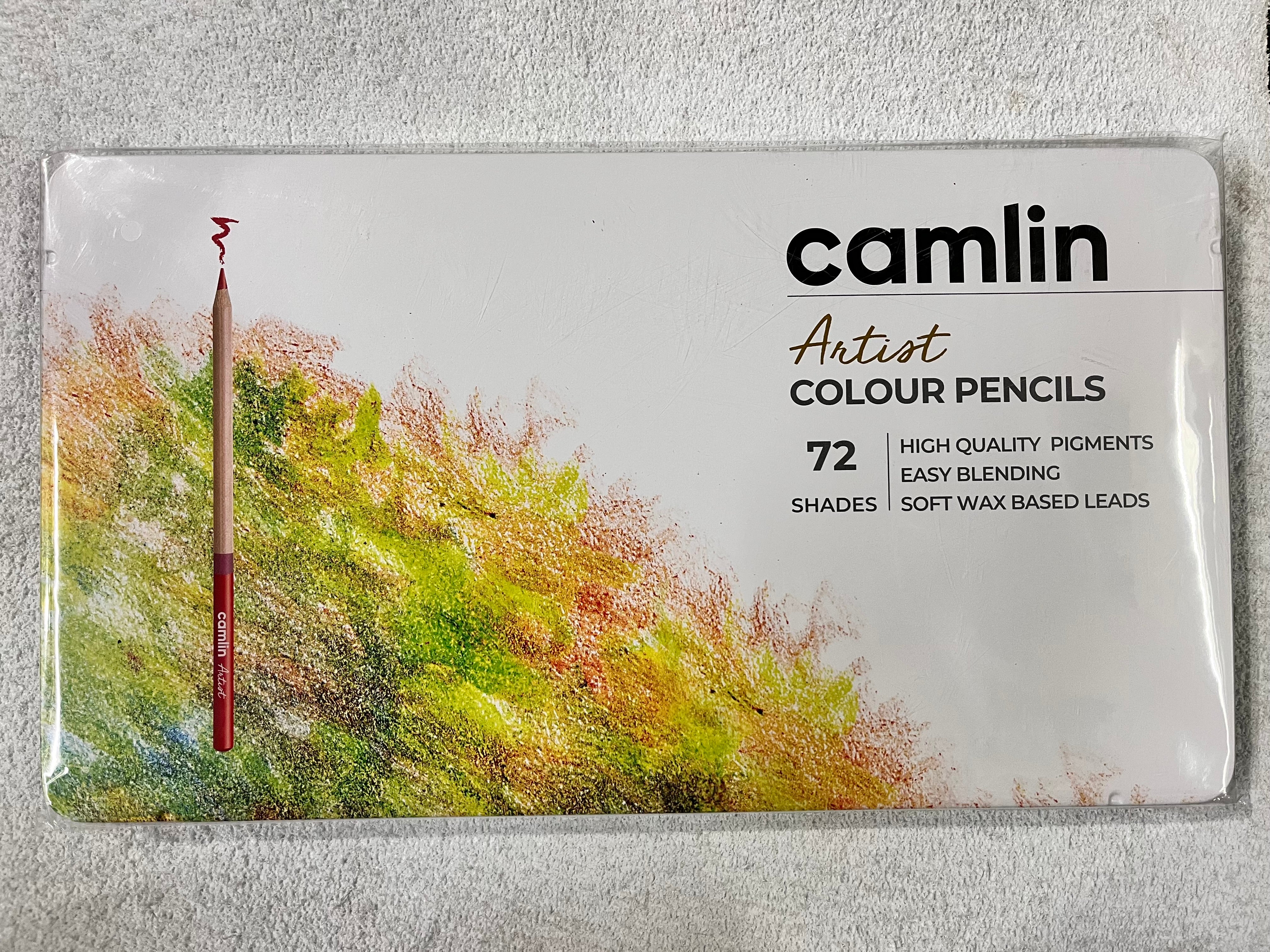 Camlin artist colour pencils 72 shades