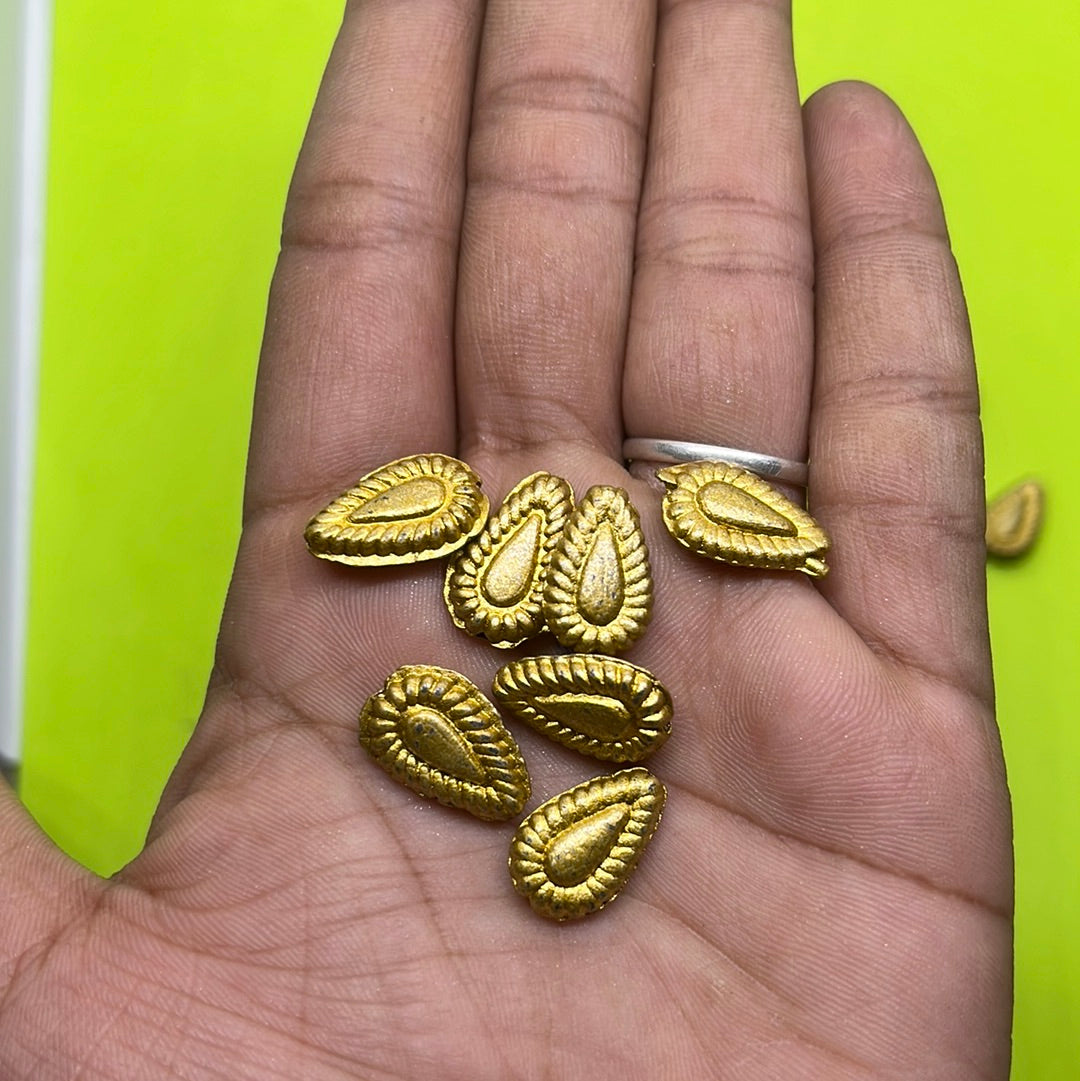 Golden fashions  fancy beads   more than 25pc