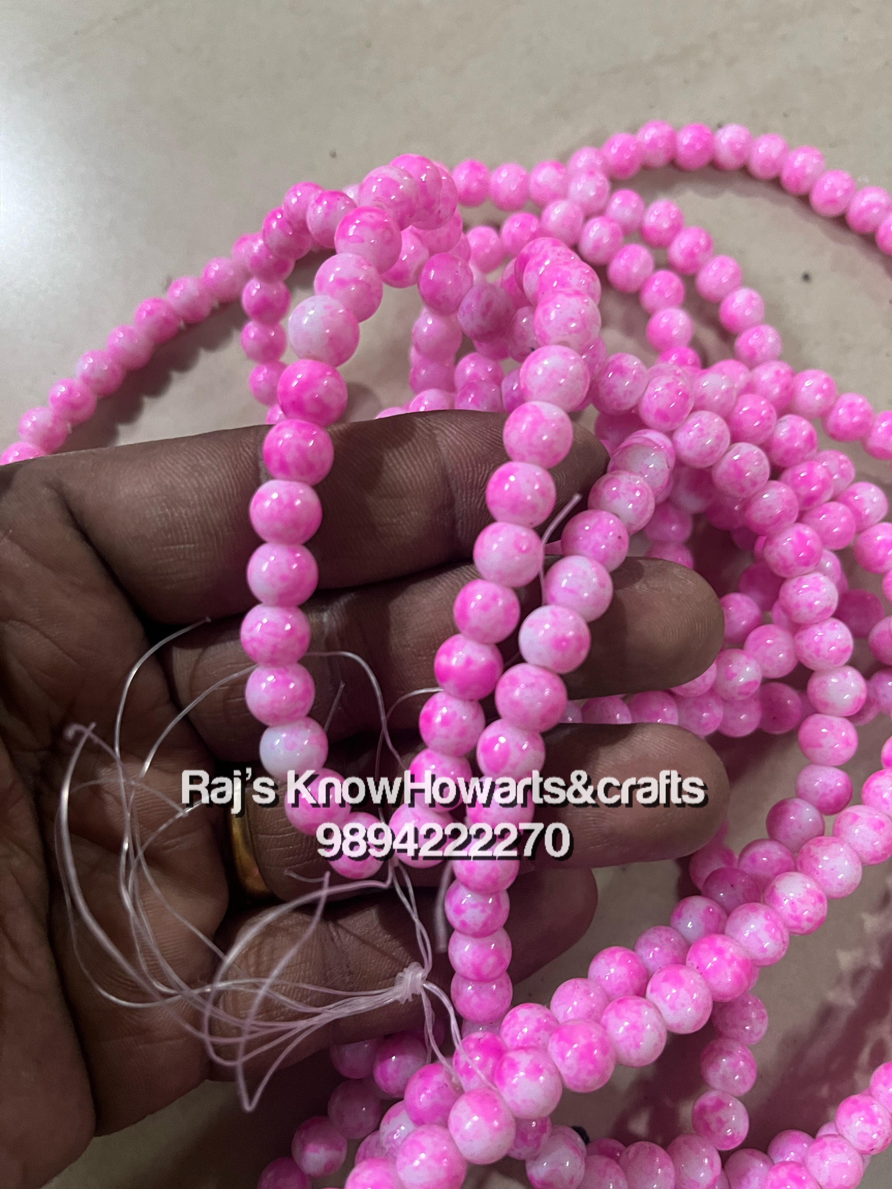 Marble beads - 4