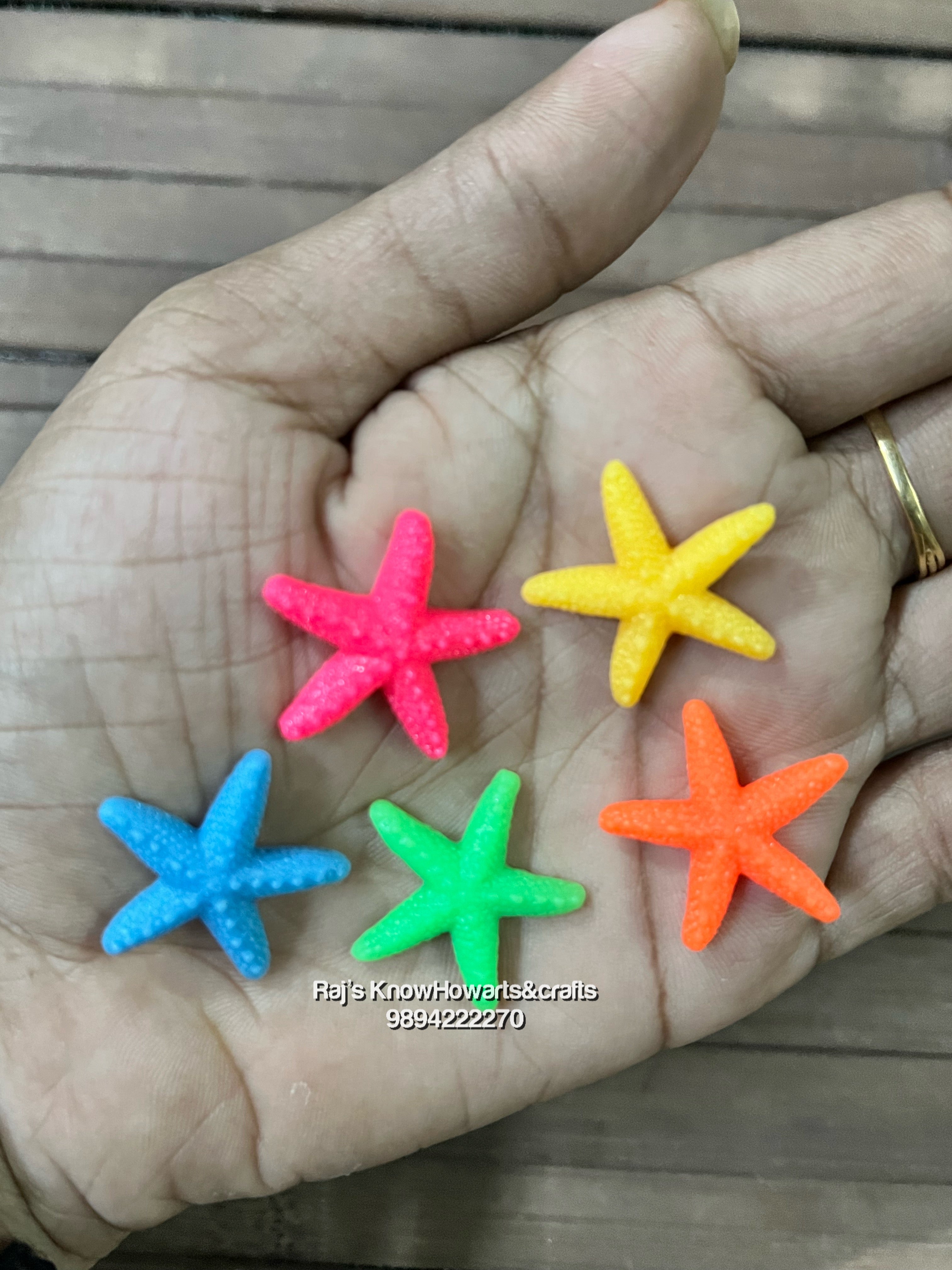 Star fish for resin