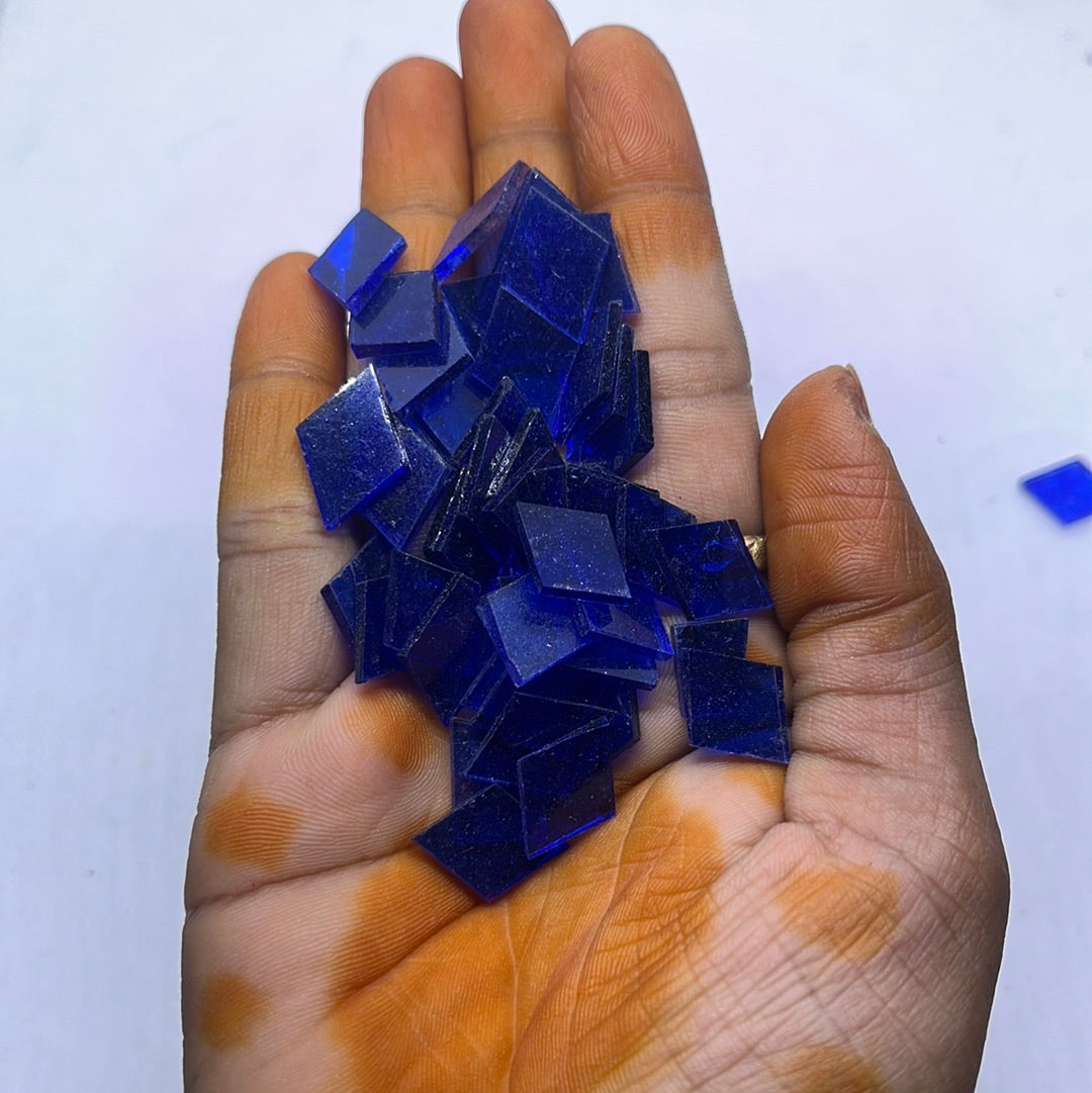 Stained glass mosaic Diamond 50g in a pack