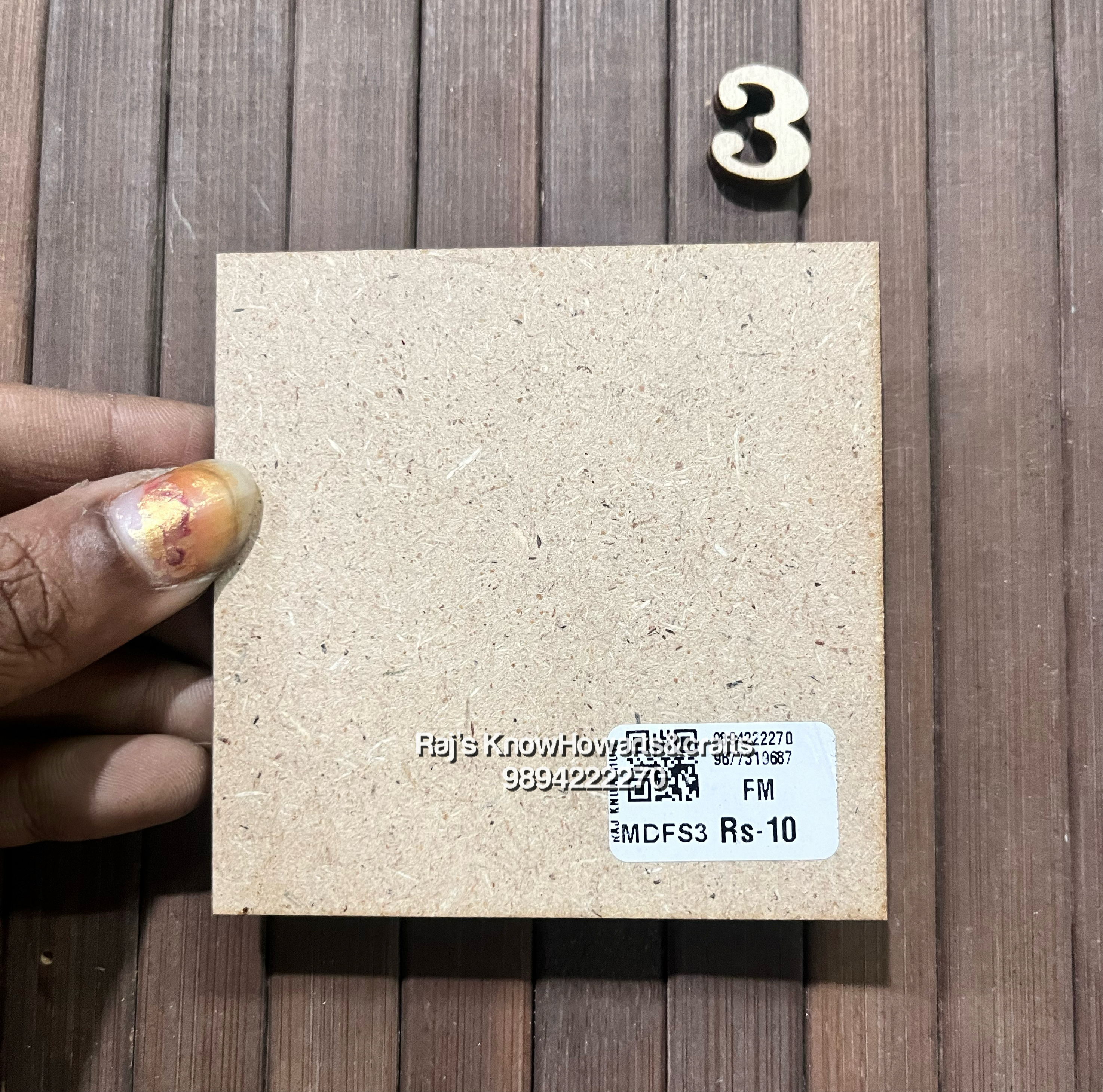 MDF SQUARE 3-MDFS3