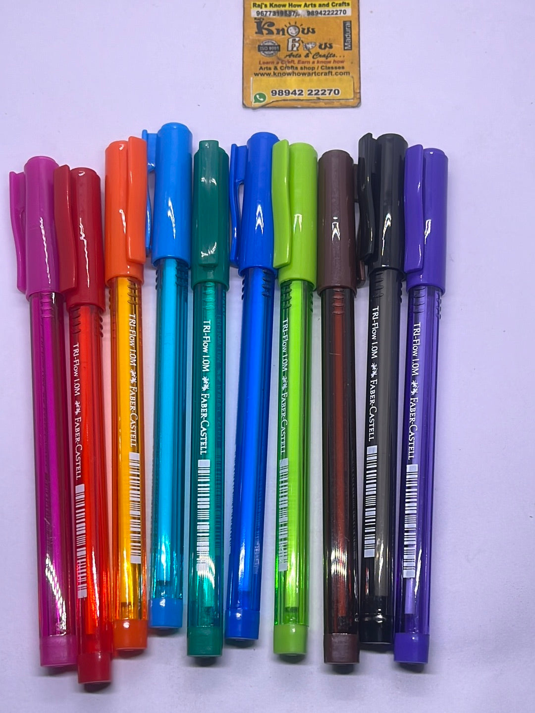 Faber castell bright colours for Ballpoint pens