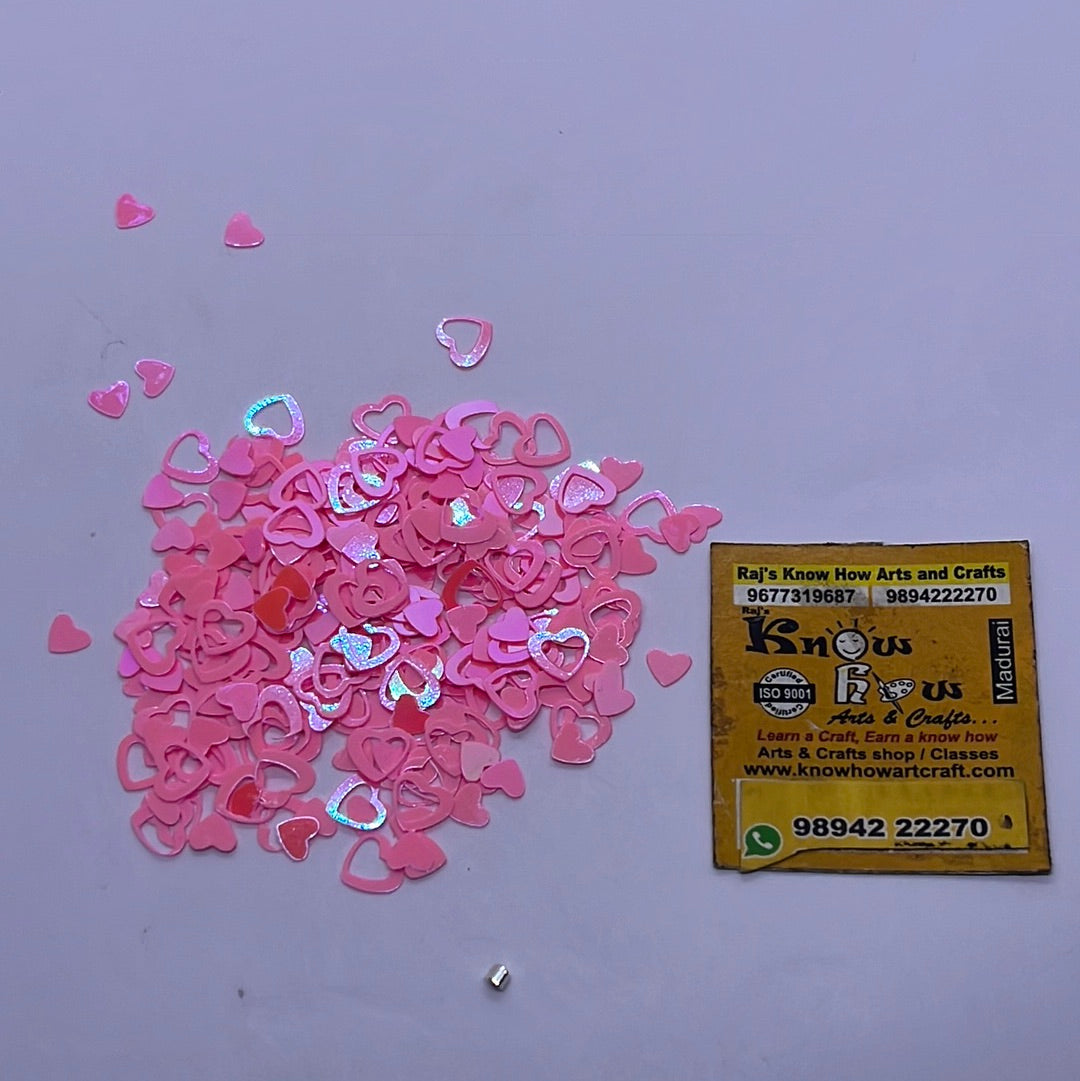 hearts - Resin filler