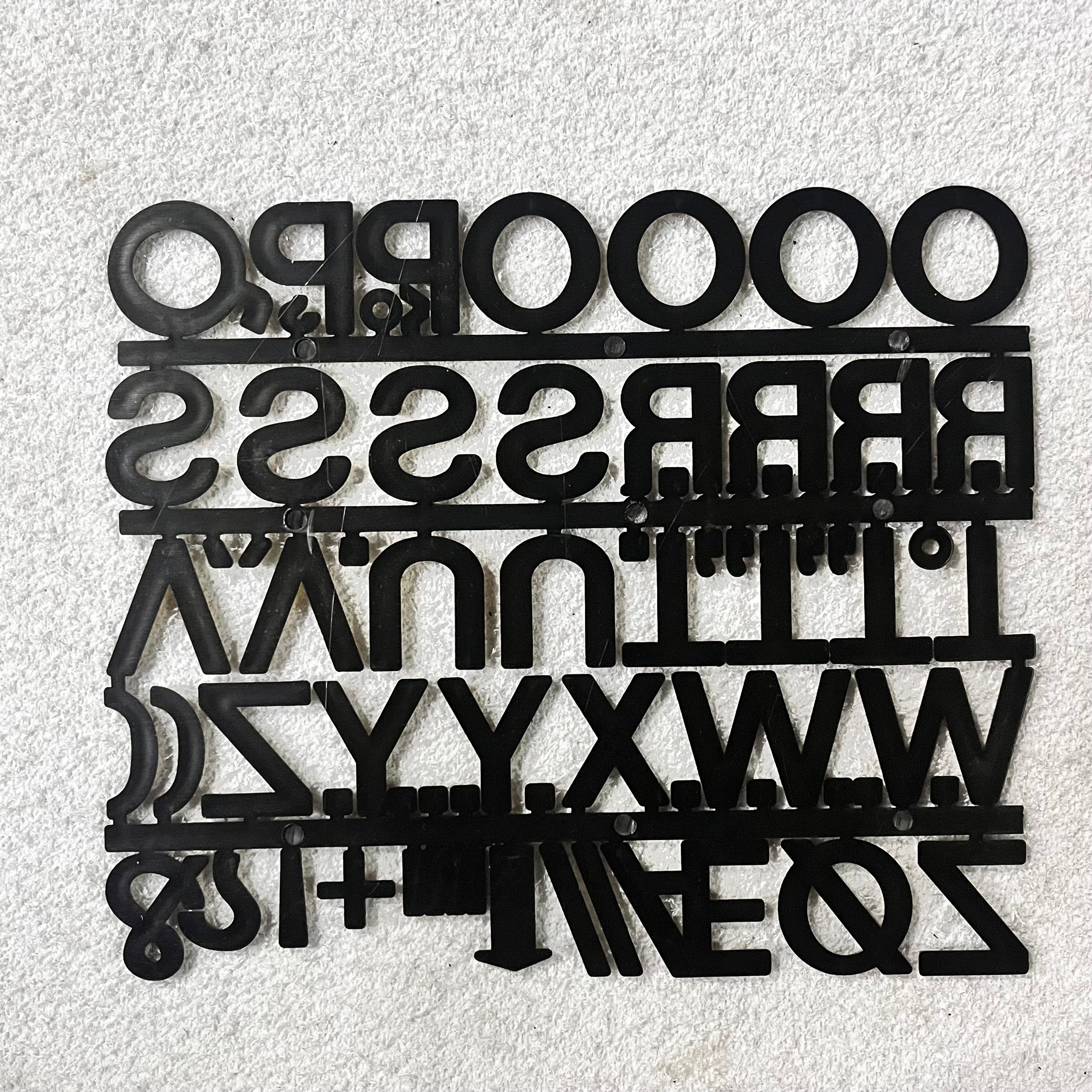 Multifunction Numbered stickers