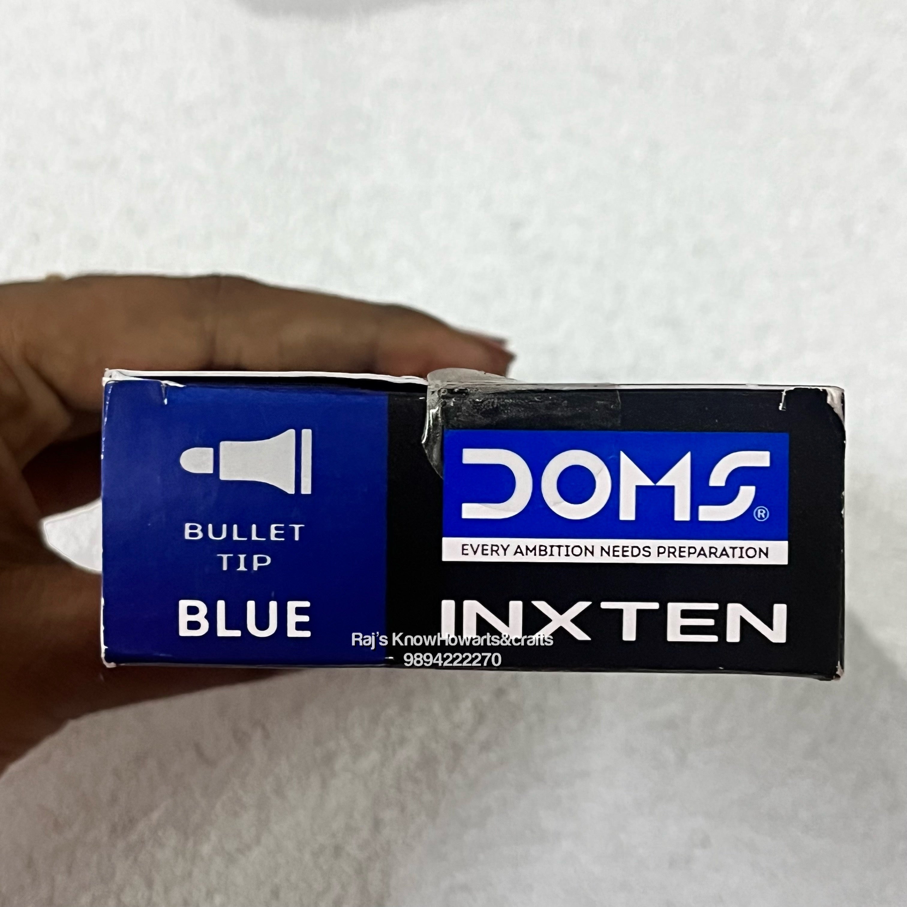 Doms Inxten permanent marker Blue - 2 pc