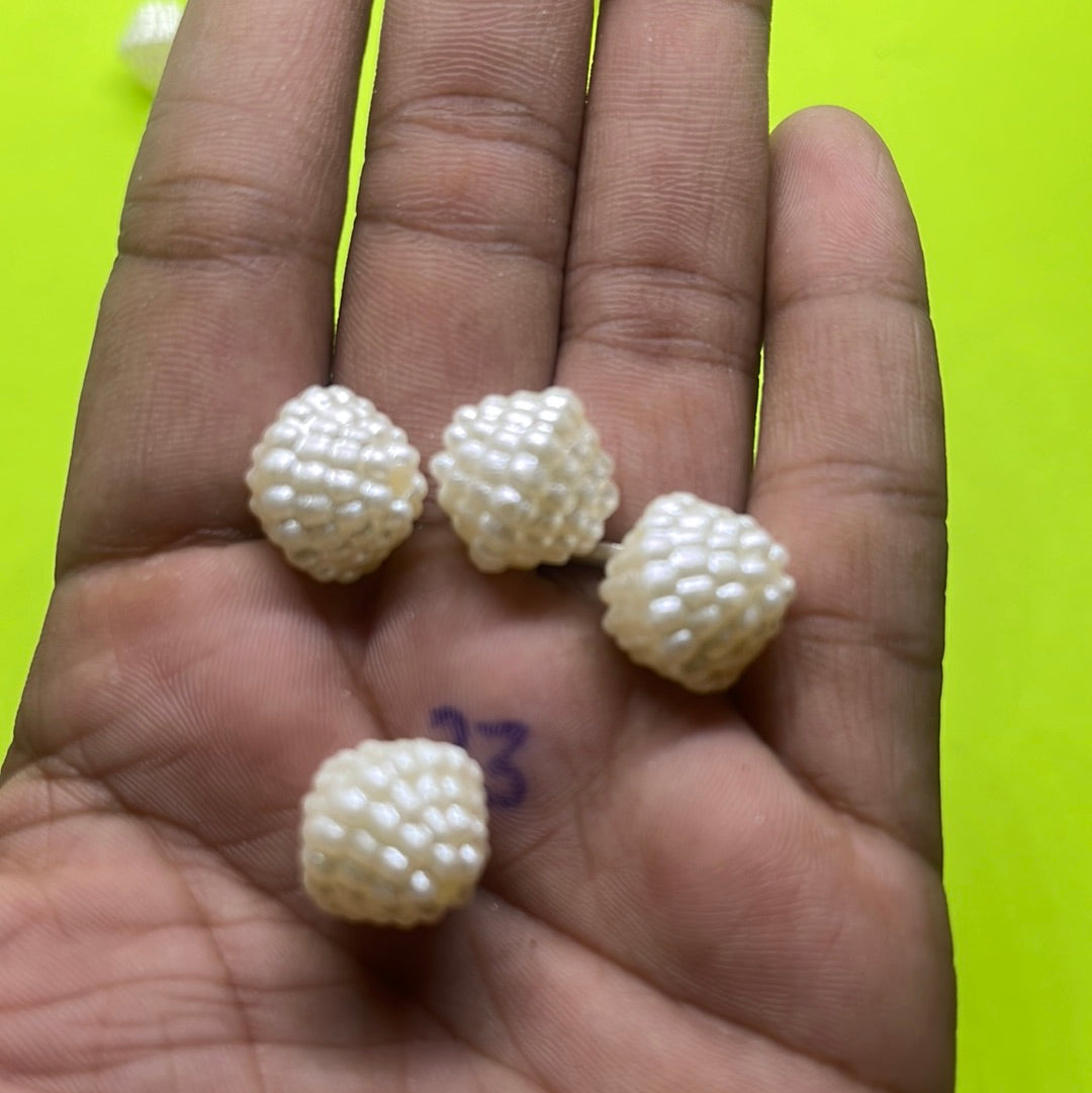 8mm Round Pearl balls 25 g