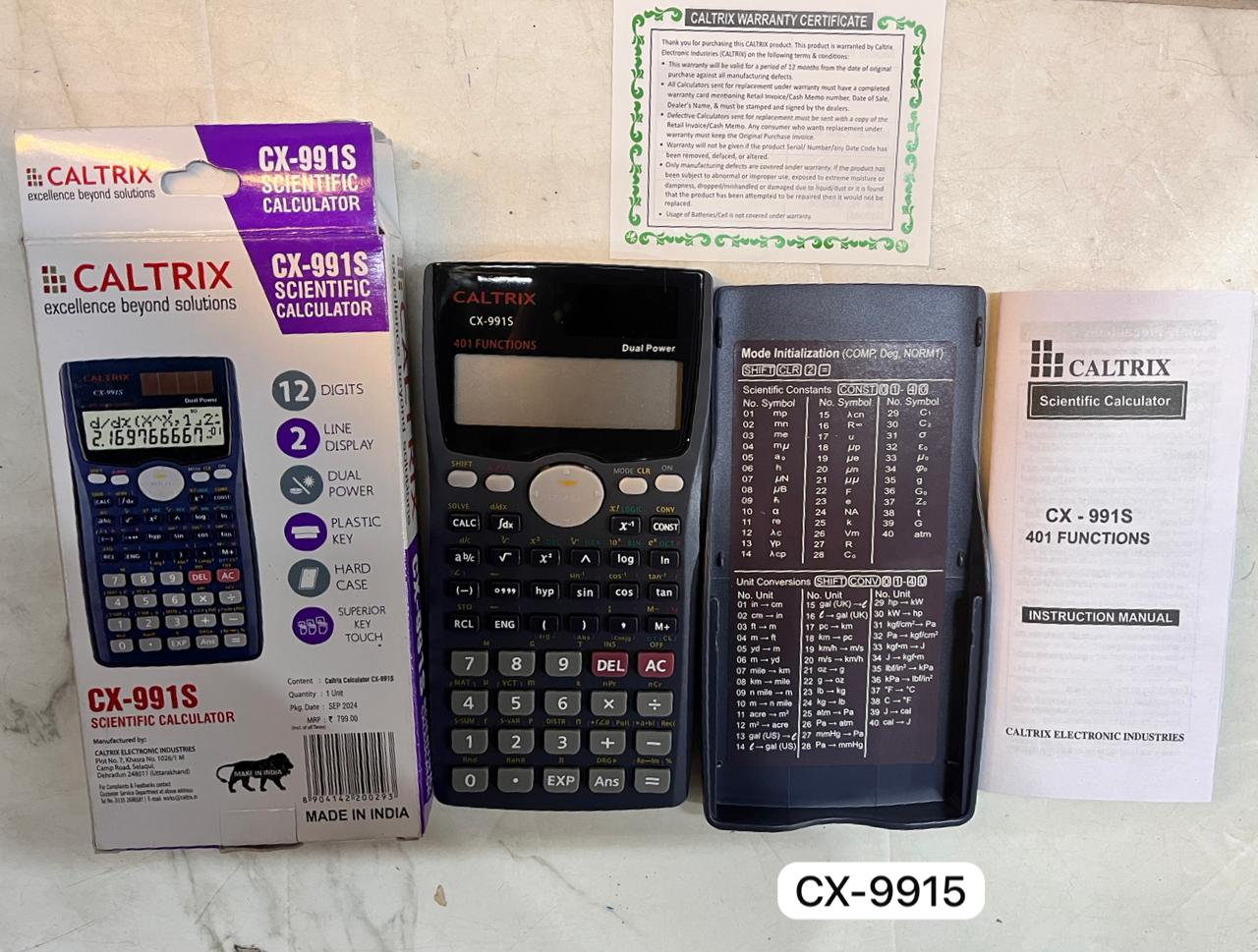 Caltrix Scientific Calculator 1 pack – KnowHowArtCraft
