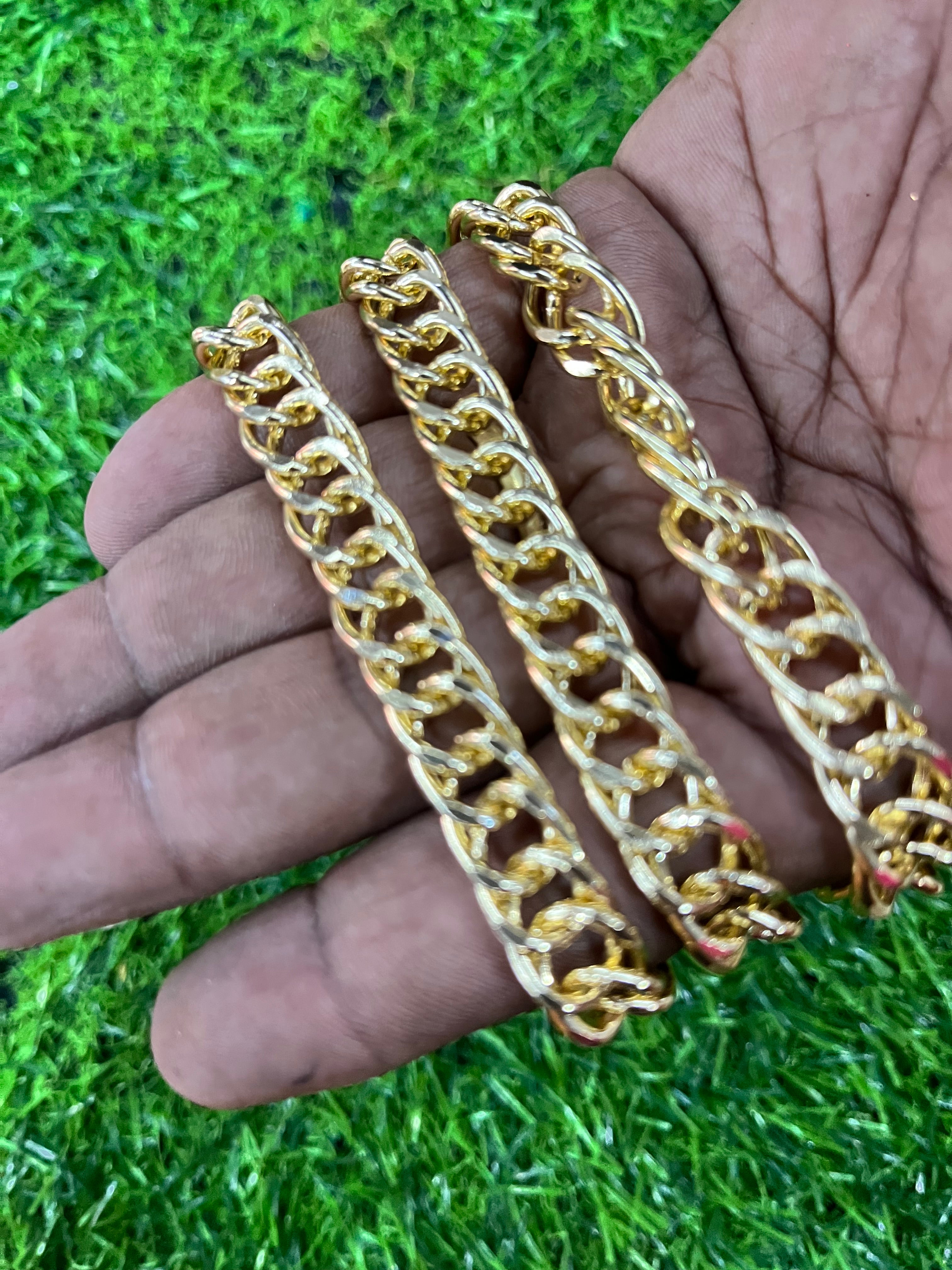 Men’s gold chain- 1 meter