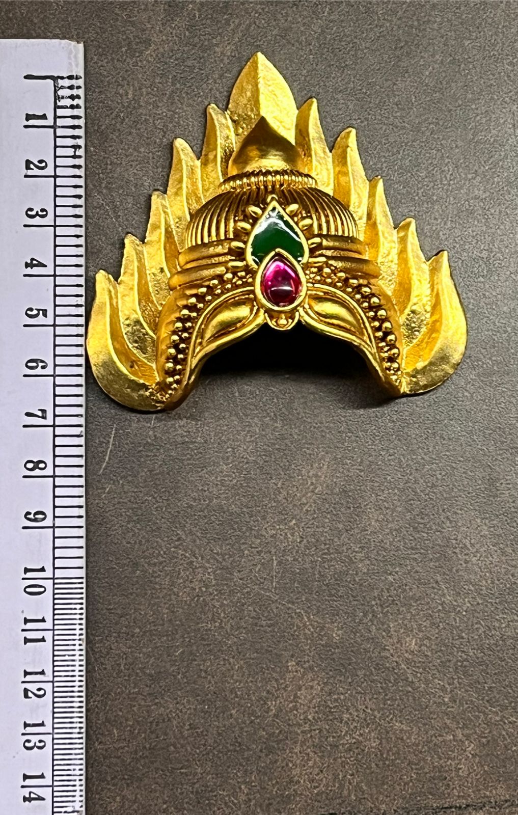 AMMAN GOLD HALF AGNI GREEDAM -AGRM (in cm)1 PIECE