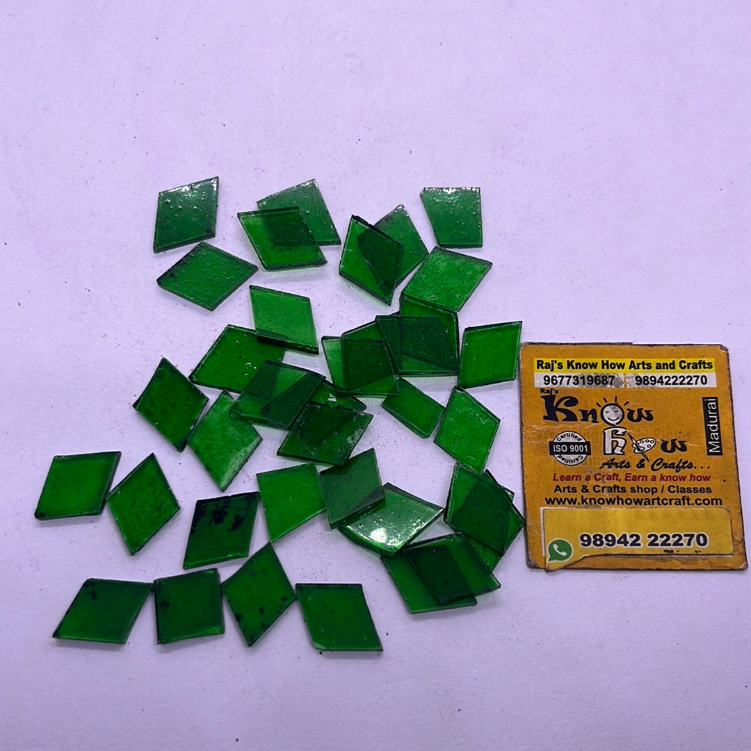 Stained glass mosaic  Diamond 50g in a pack