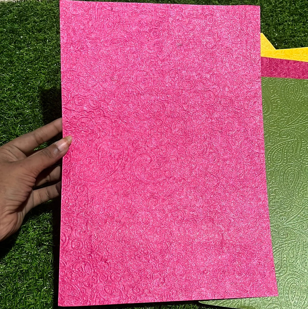 Glitter foam paper A4 sheet paper