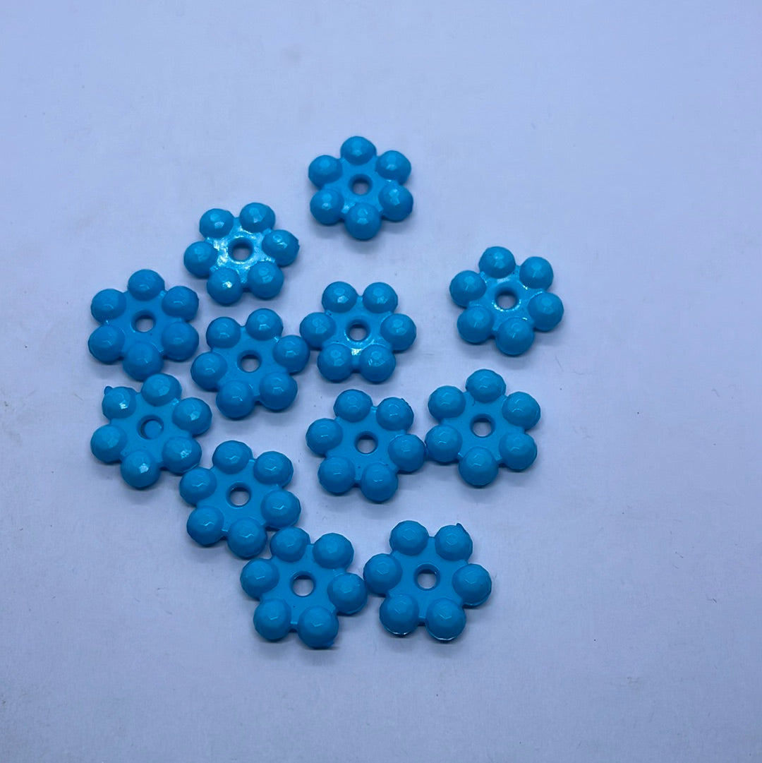 Acrylic  plastic color design  medium beads -50g 1