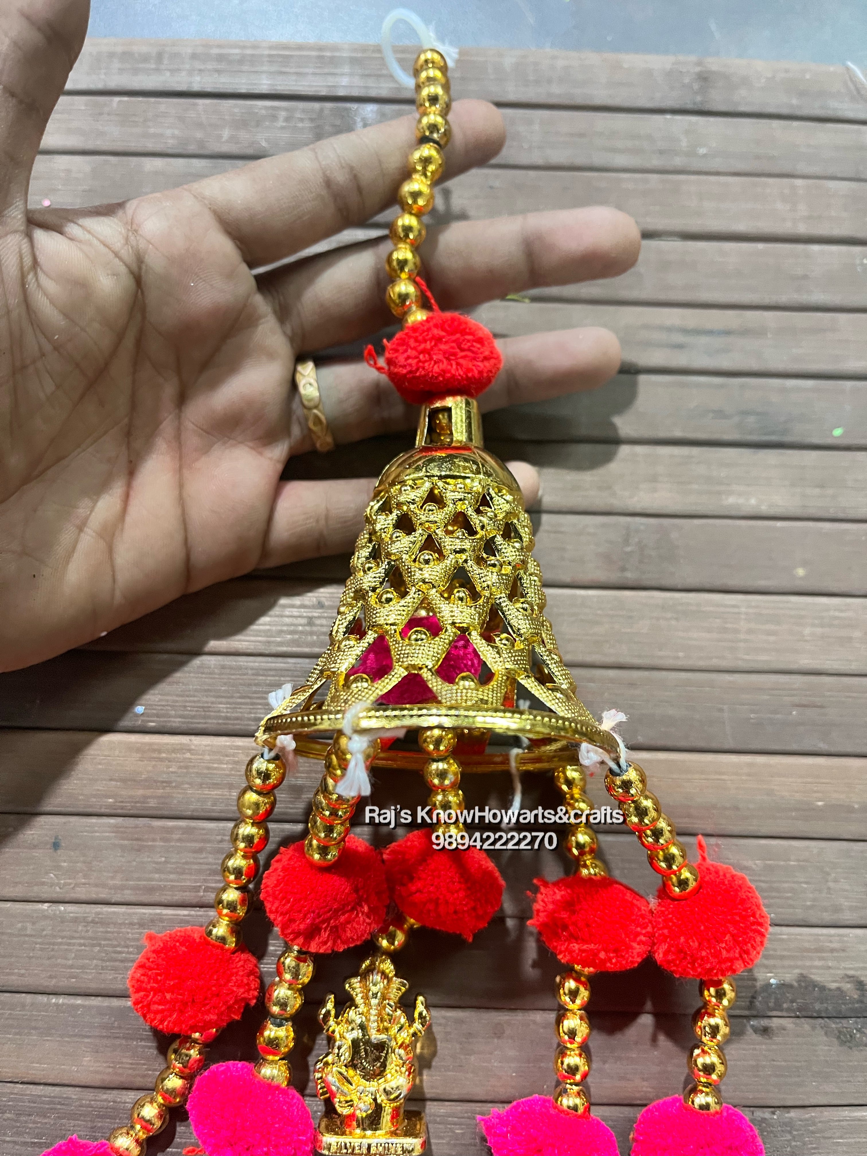 Acrylic Bell wall hanging