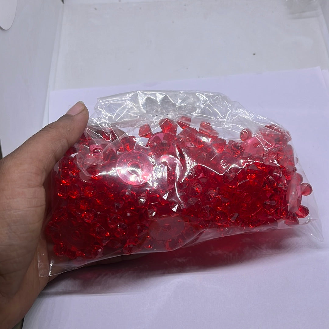 Star acrylic beads  100 g 6