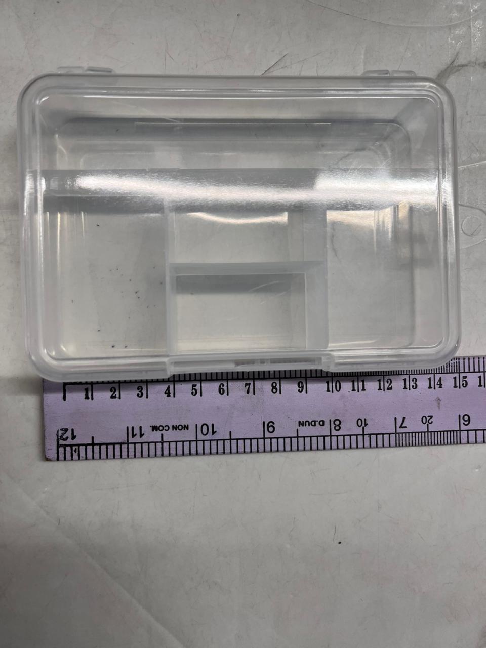 Plastic 5 grid box 10 x14 cm -GBX5