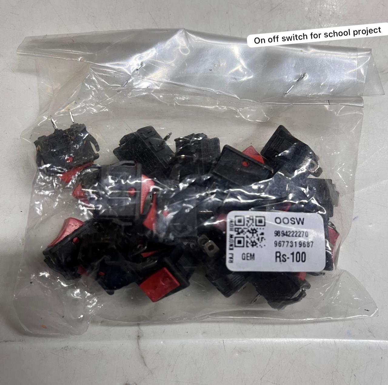 On off switch for school project 10 pieces – KnowHowArtCraft