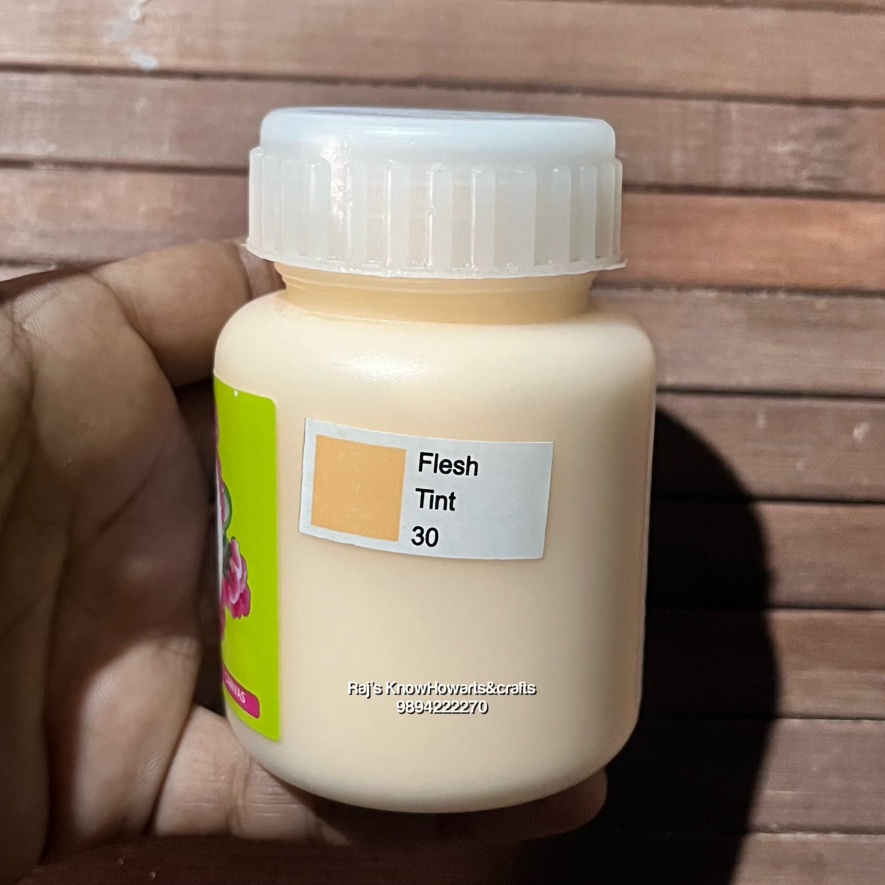 Flesh Tint 100ml fevicryl Acrylic color -1 bottle