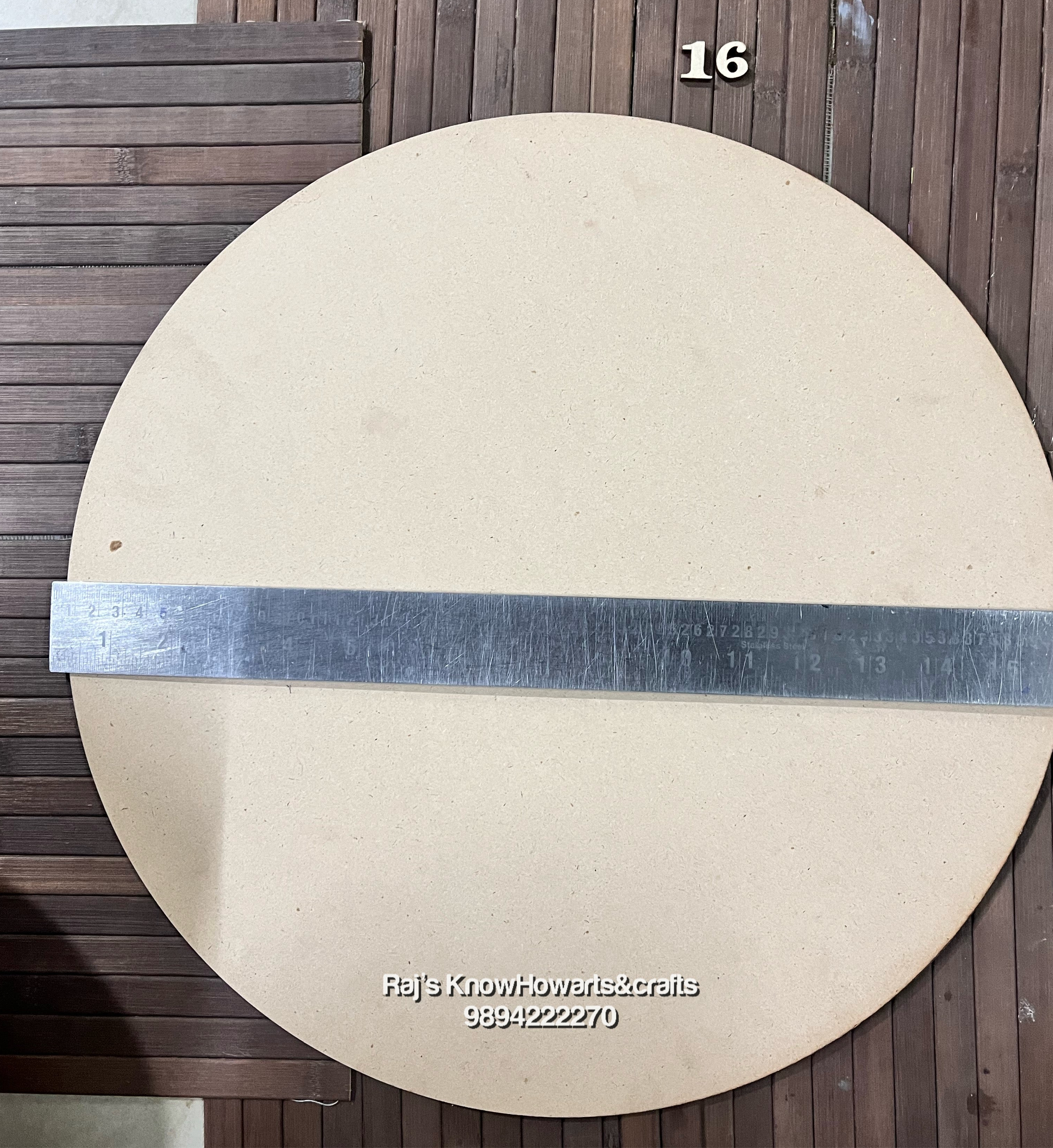 Mdf CIRCLE 16 inch-MDFC16