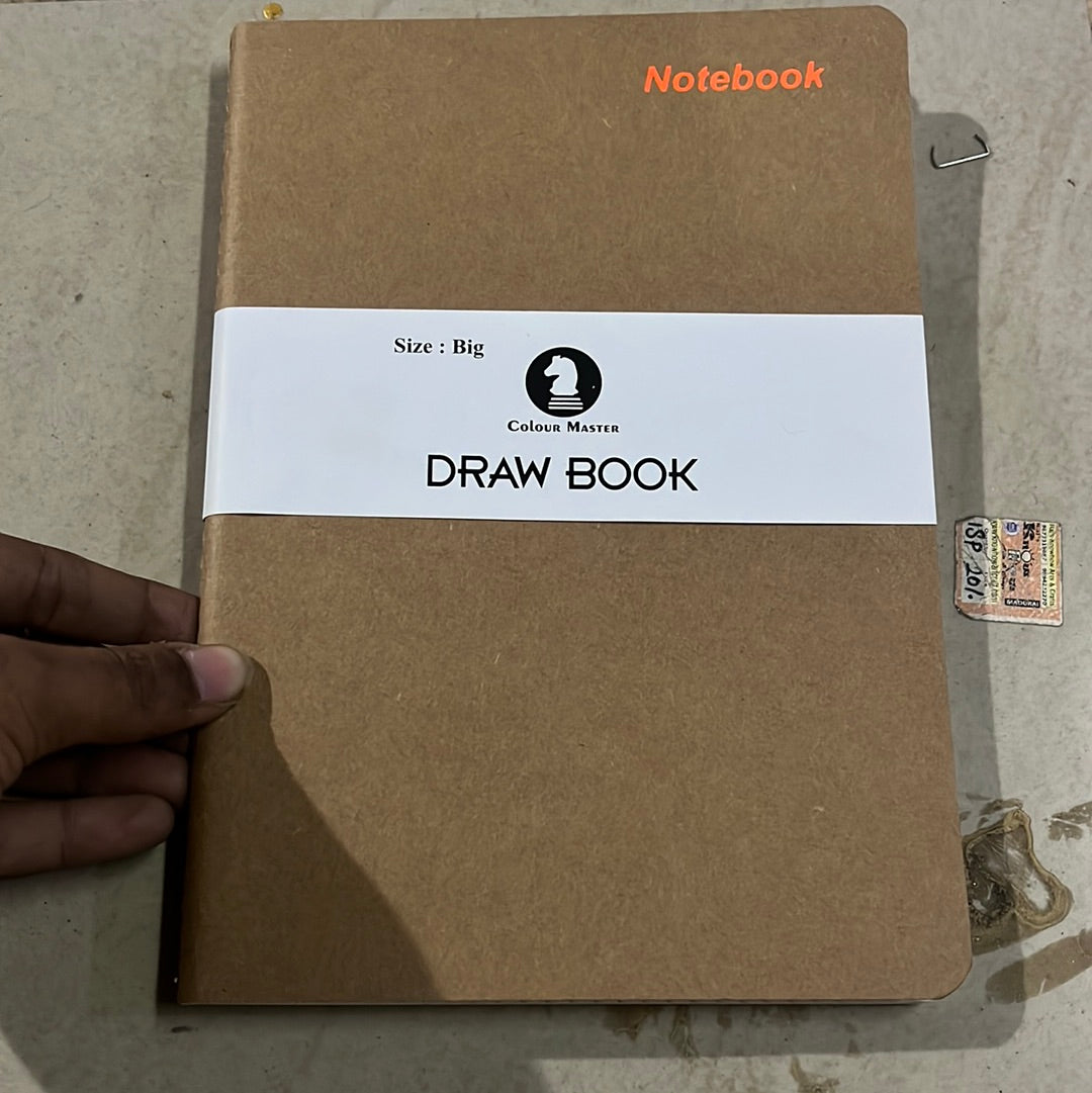 Draw book colour master big size notebook