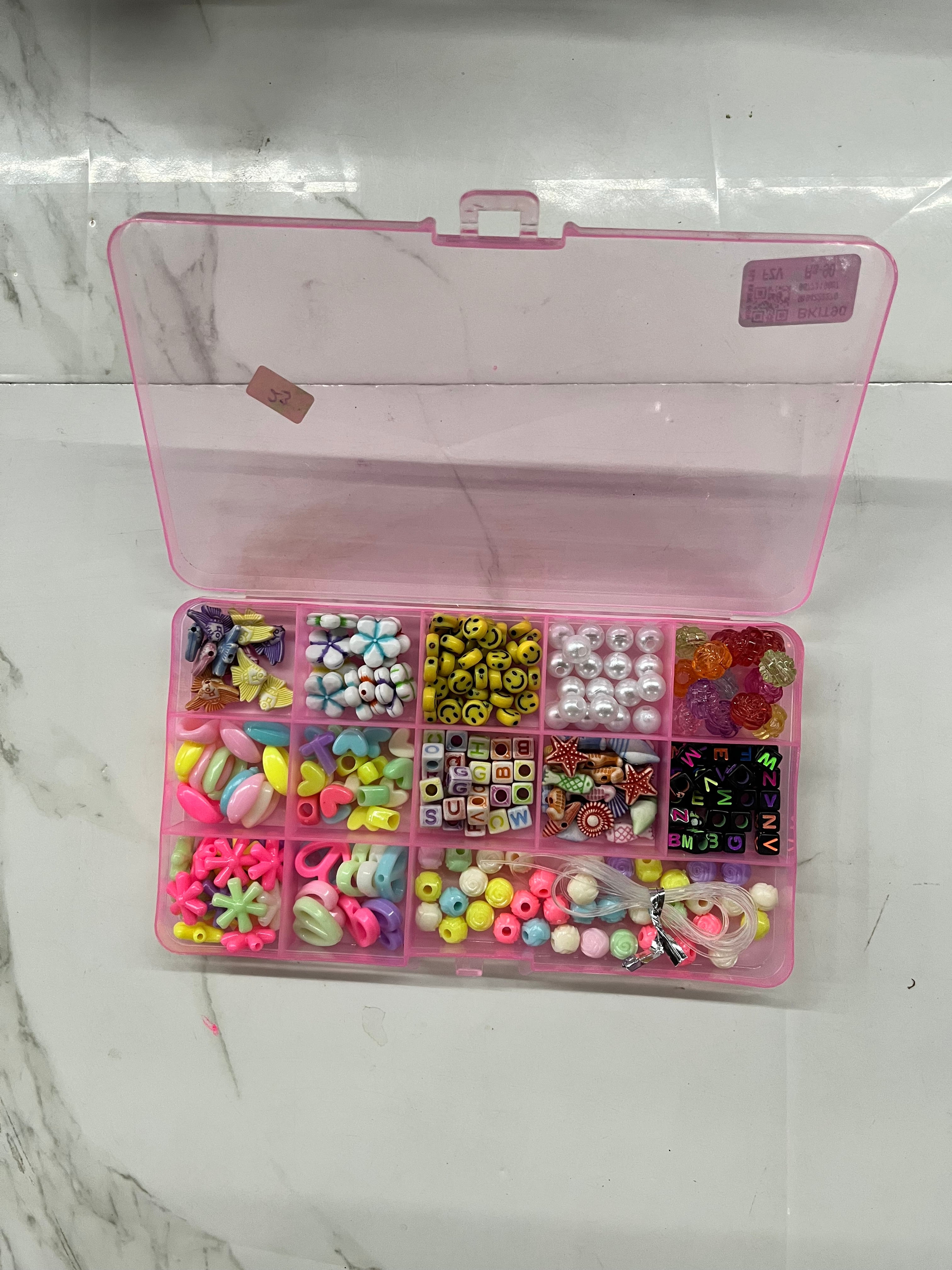 Bracelet beadsmaking kit -13 partion box  (free shipping only this product)