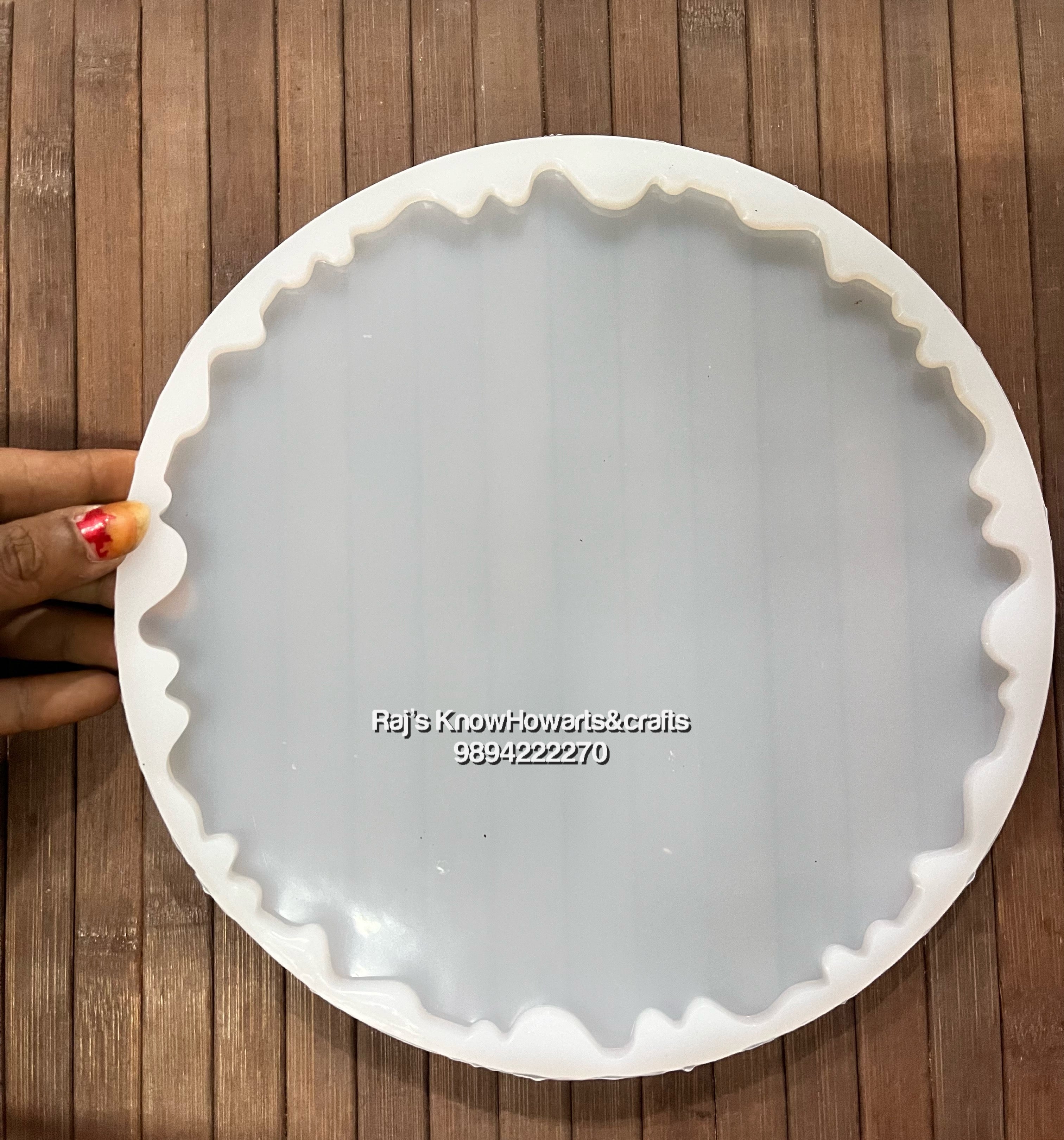 8 Inch Circle Resin mold