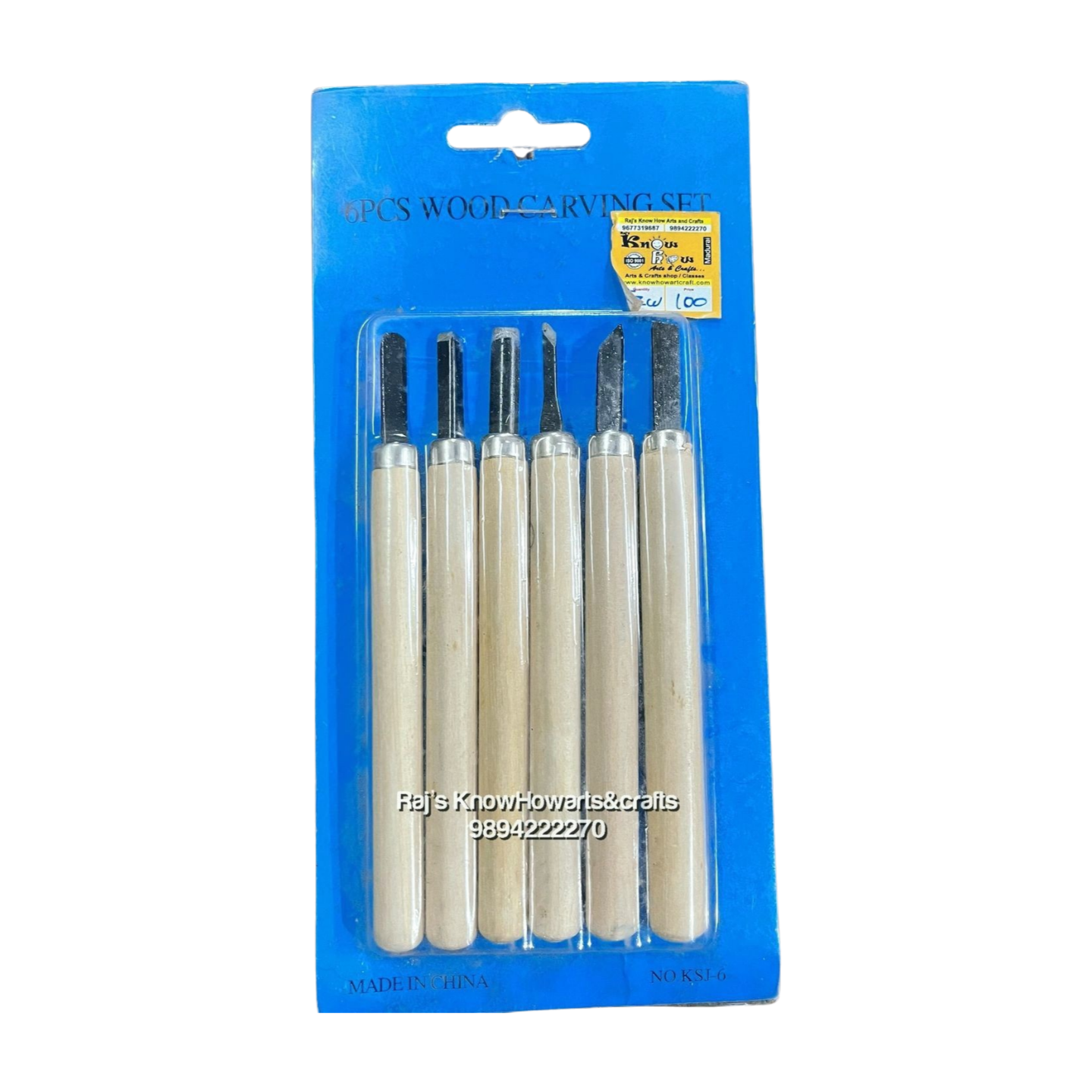 6  in 1 Wood Carving Tool set