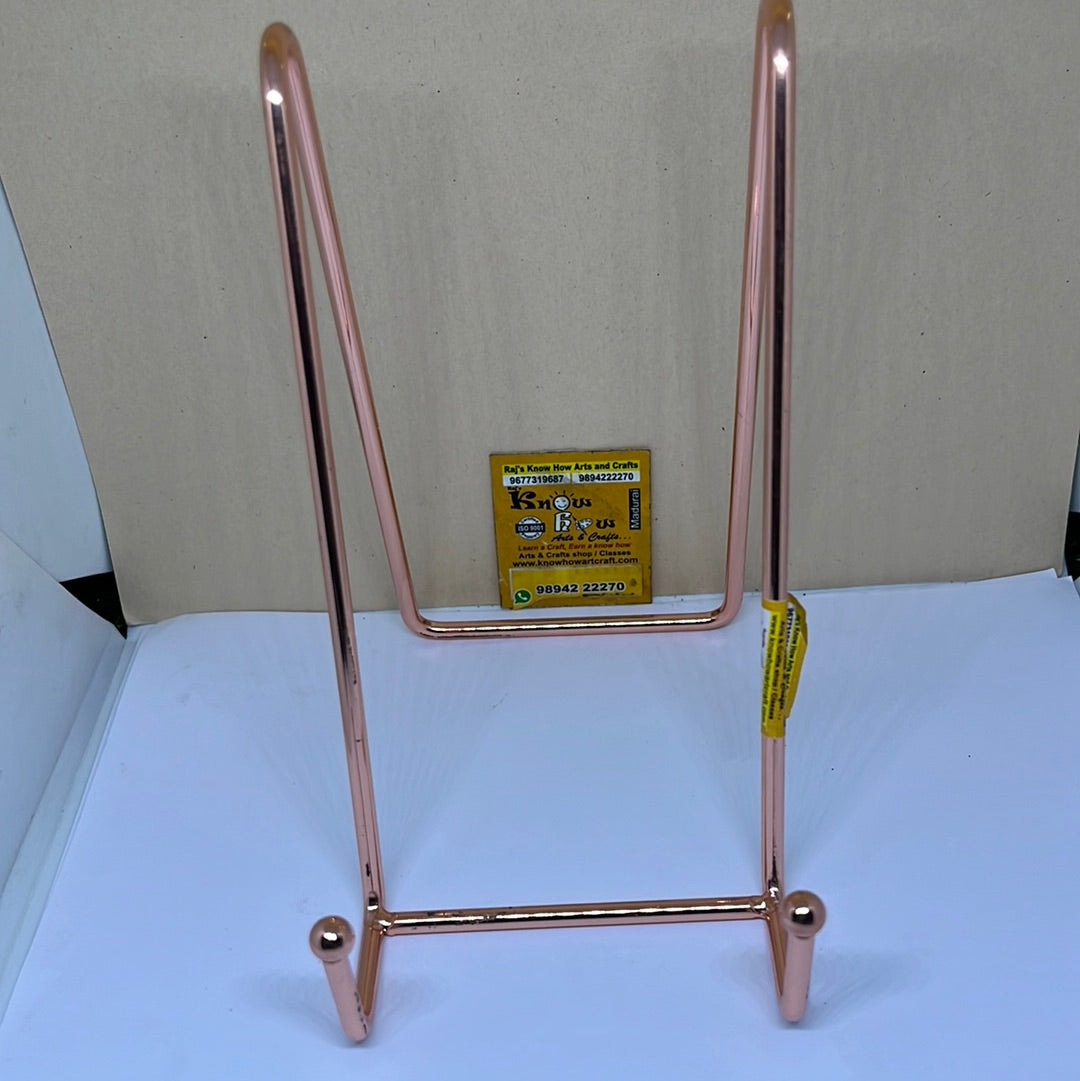 Acrylic copper easel stand  15 inches