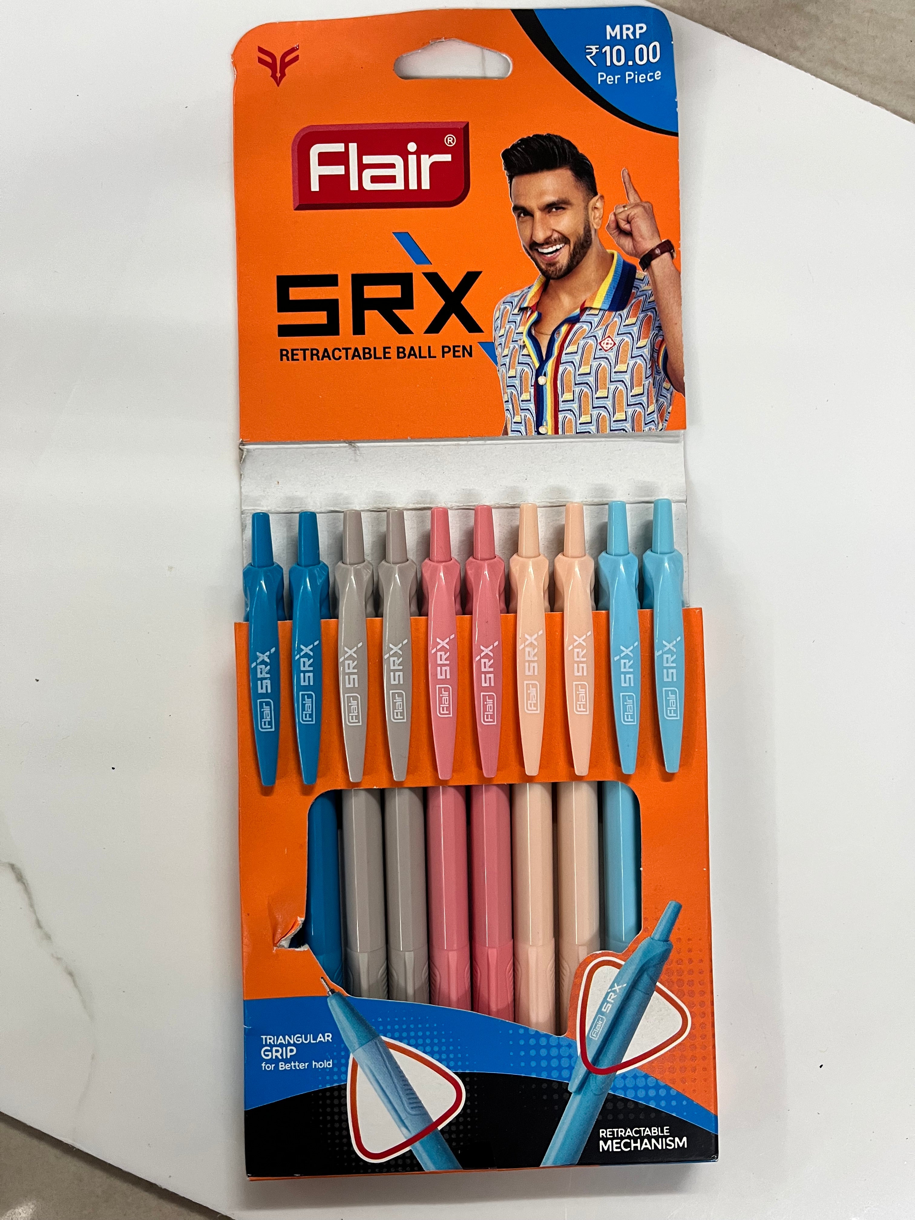 Flair srx retractable ball pen