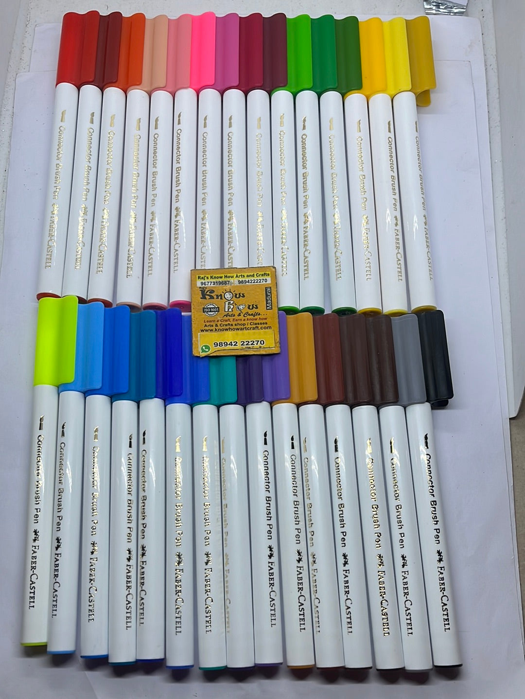 Faber castell 30 connector brush pen
