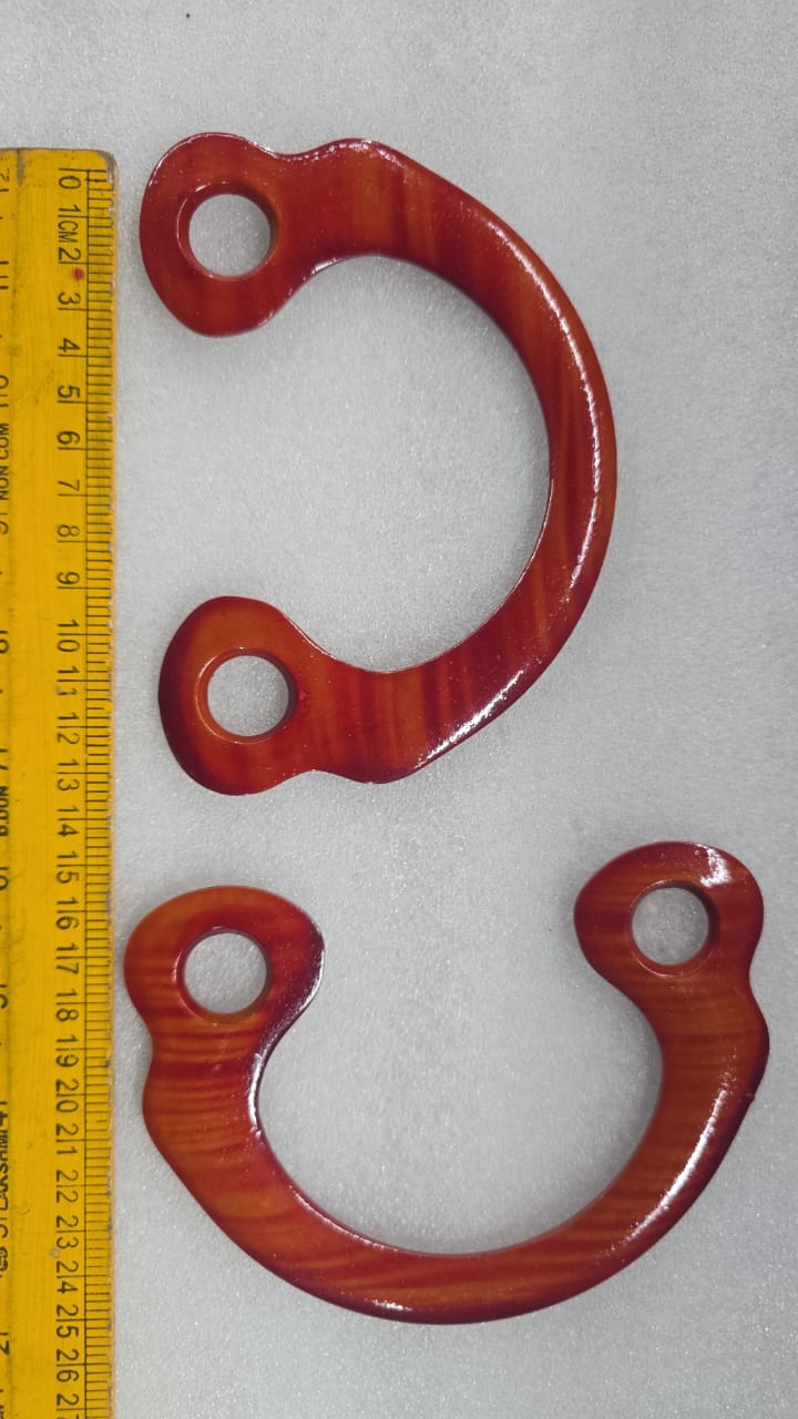 BAG HANDLE PLASTIC 14-1 PAIR -BHAND