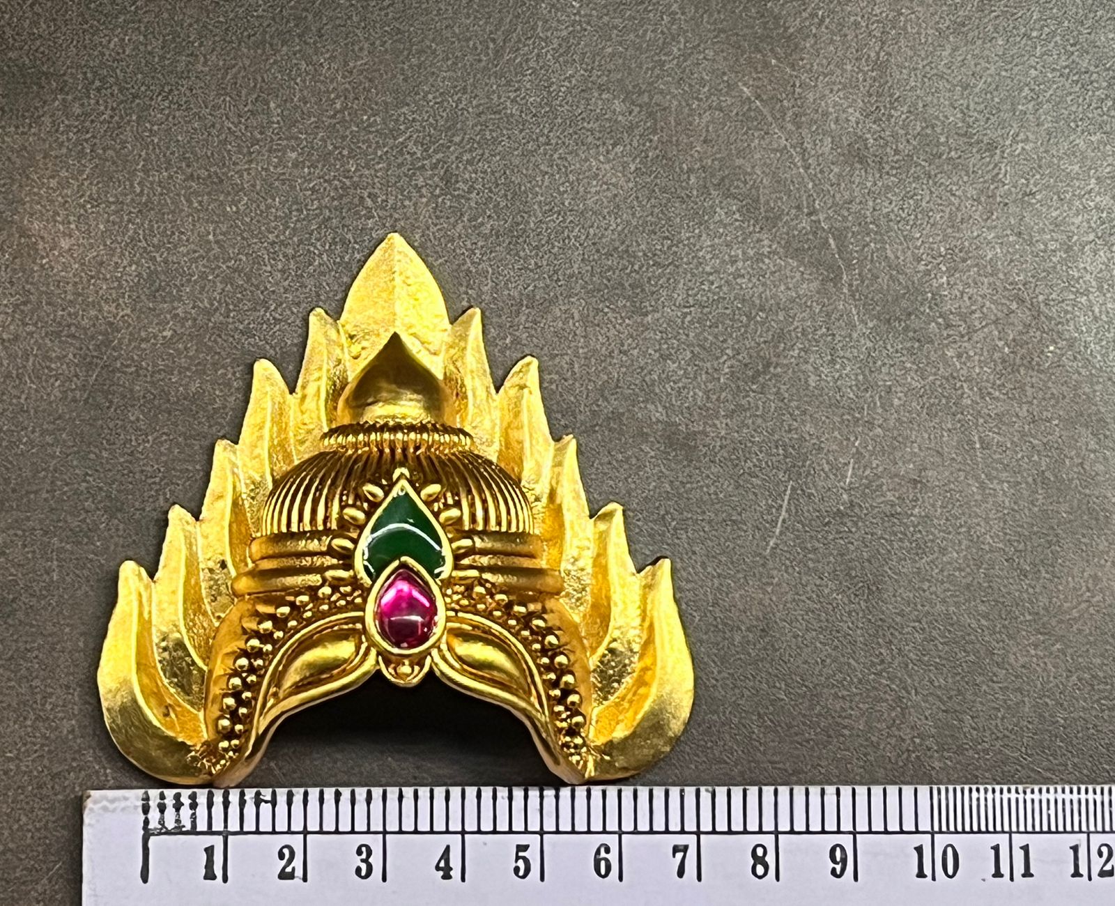 AMMAN GOLD HALF AGNI GREEDAM -AGRM (in cm)1 PIECE