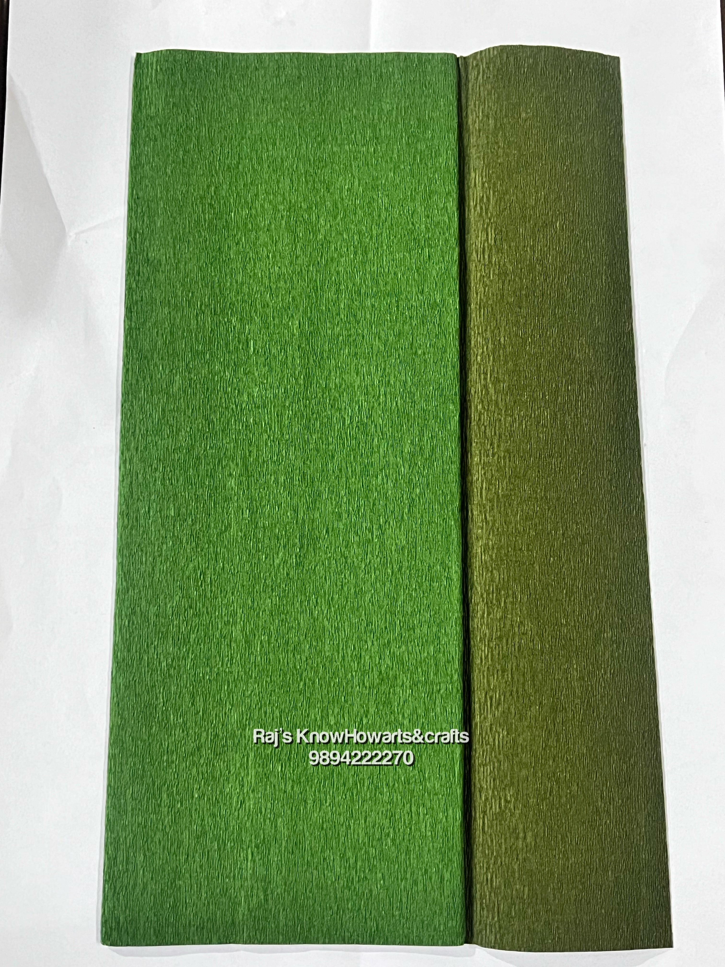 Olive green Duplex paper