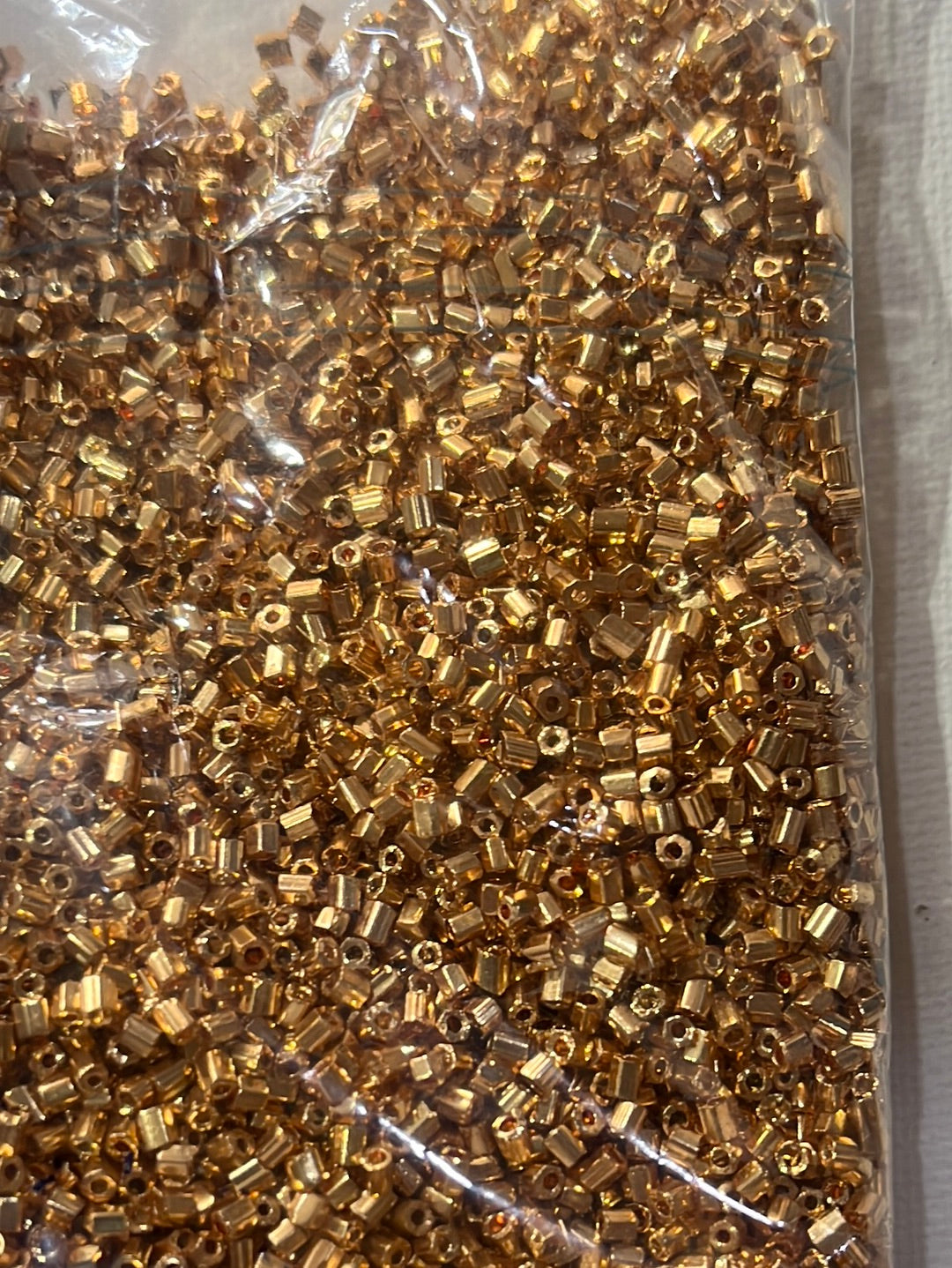 Aari tube karthana seed beads-50g in a pack