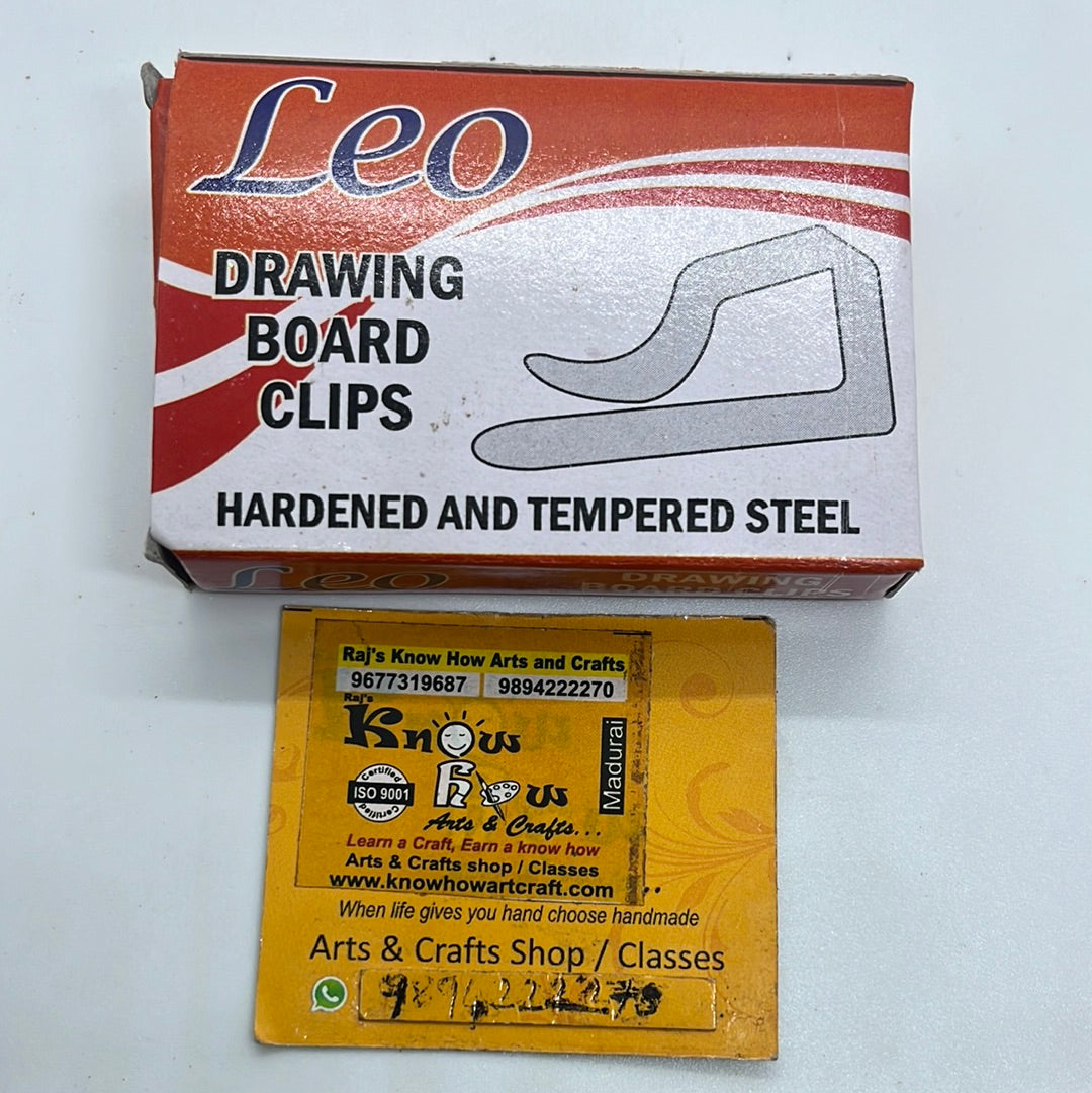 Leo drawing board clips