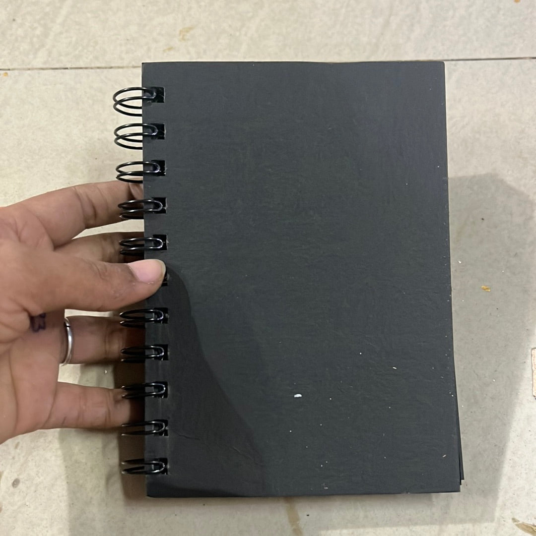 Black book  A6 80 sheets