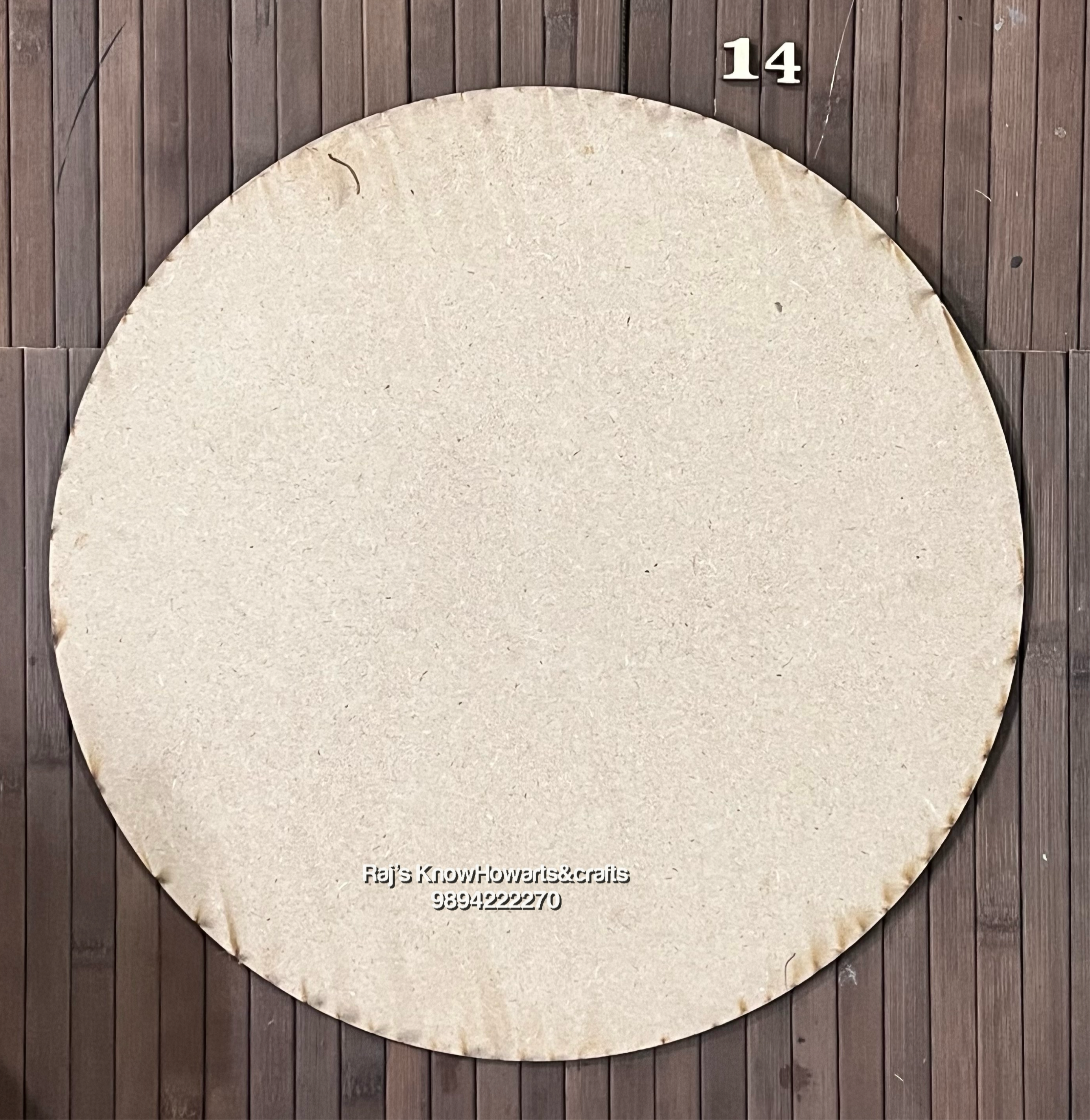 Mdf CIRCLE 14 inch-MDFC14