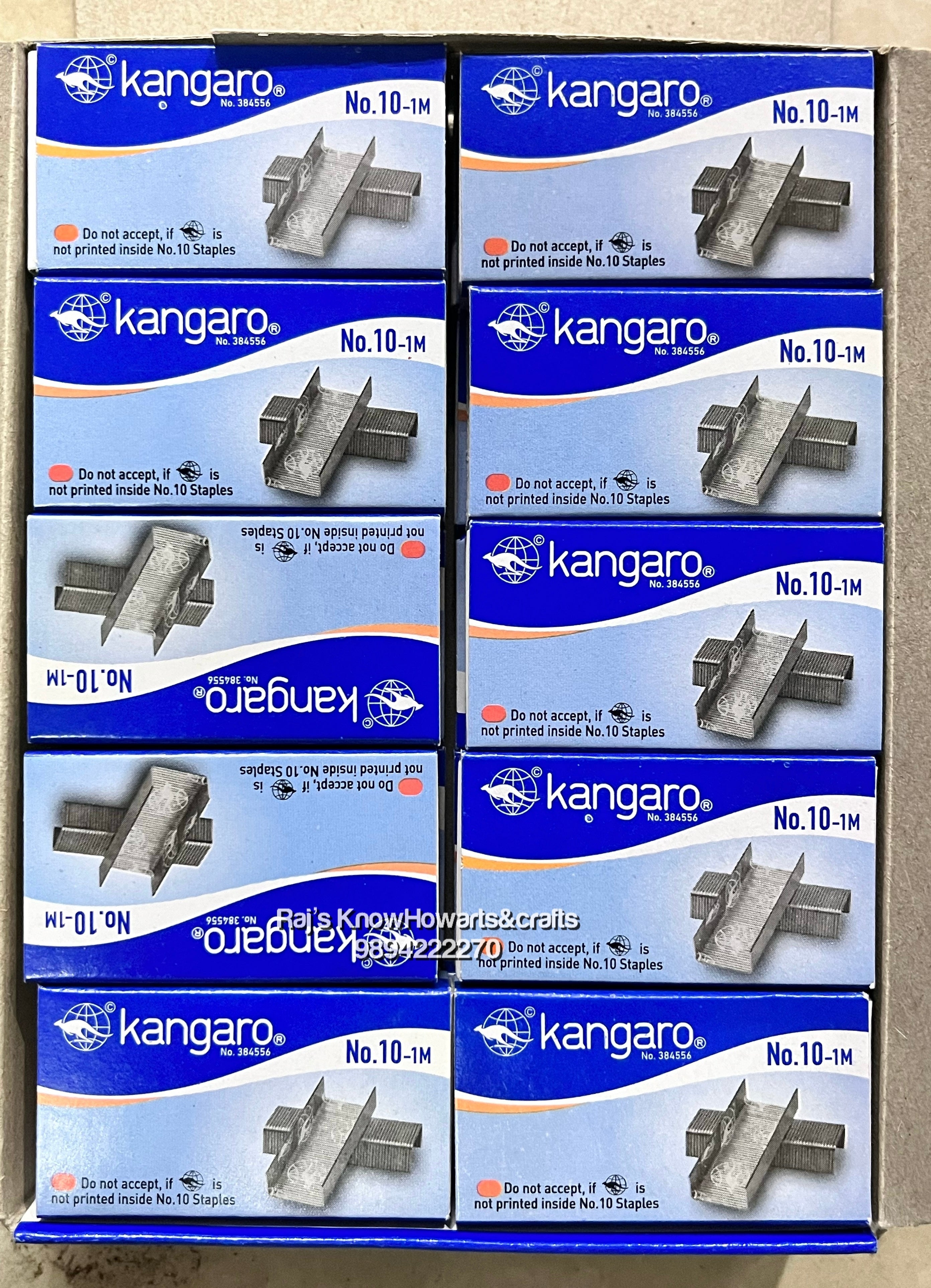 KANGARO STAPLER PIN WHOLESALE BOX