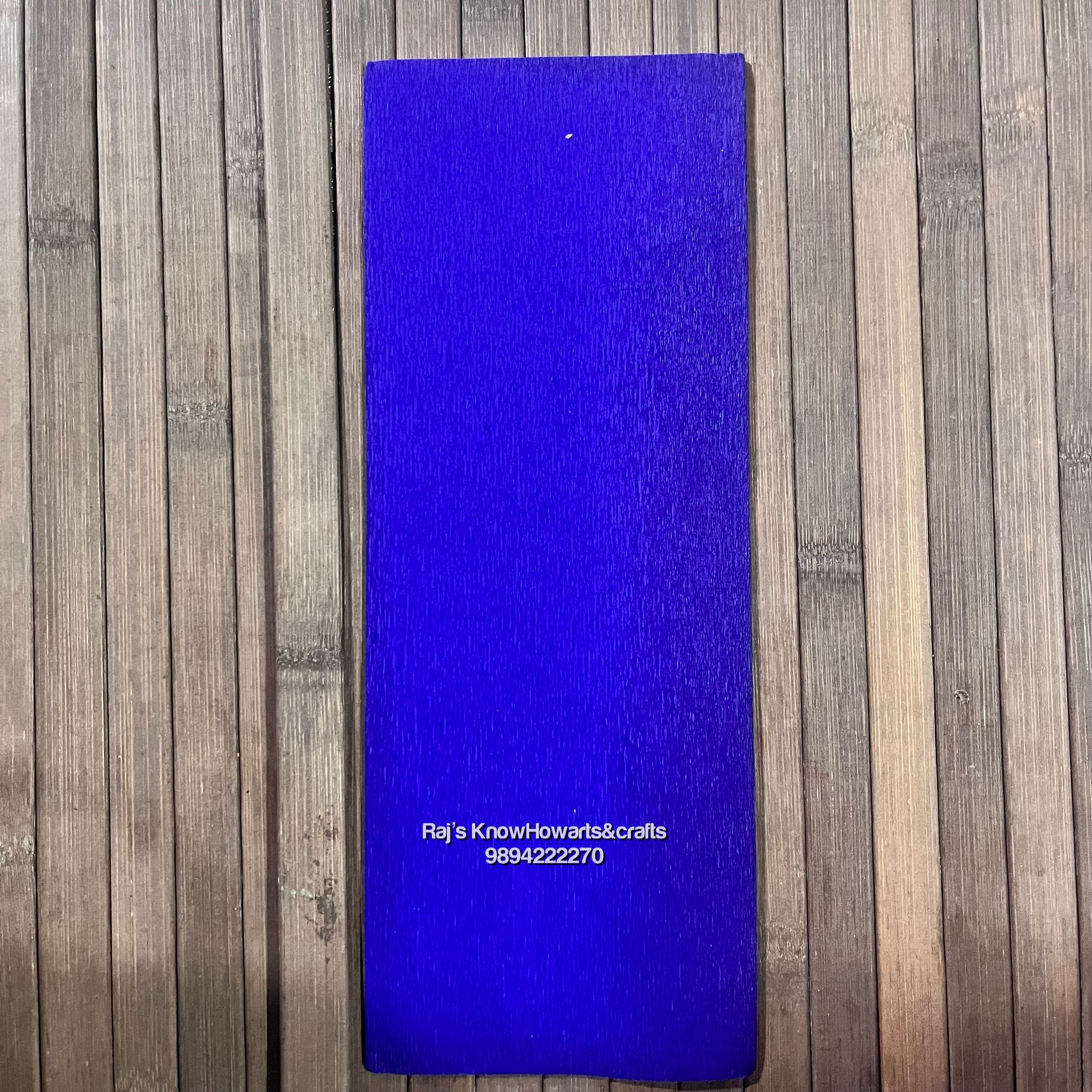 Royal blue Duplex paper