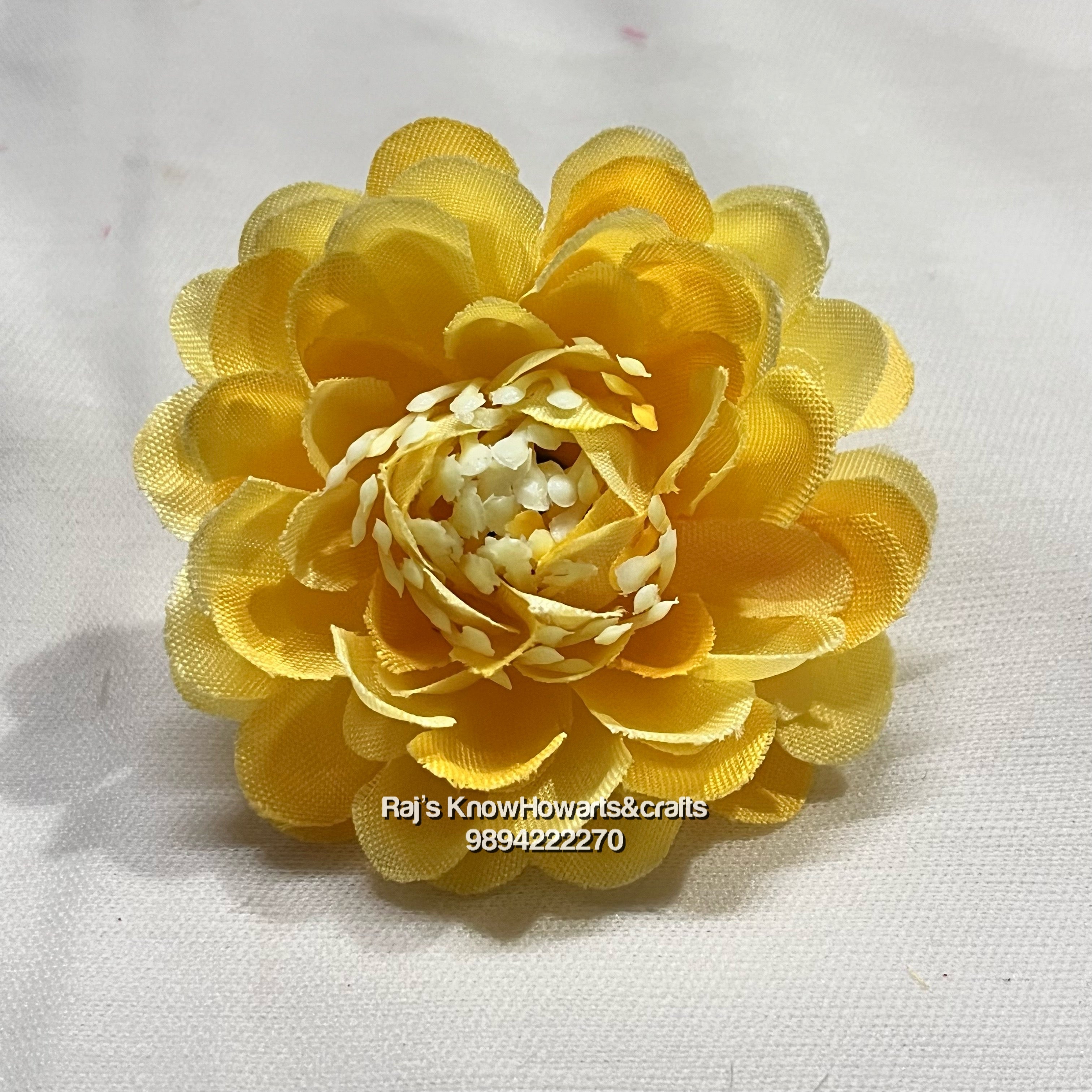 Dhalias Yellow- 10 pc in a pack