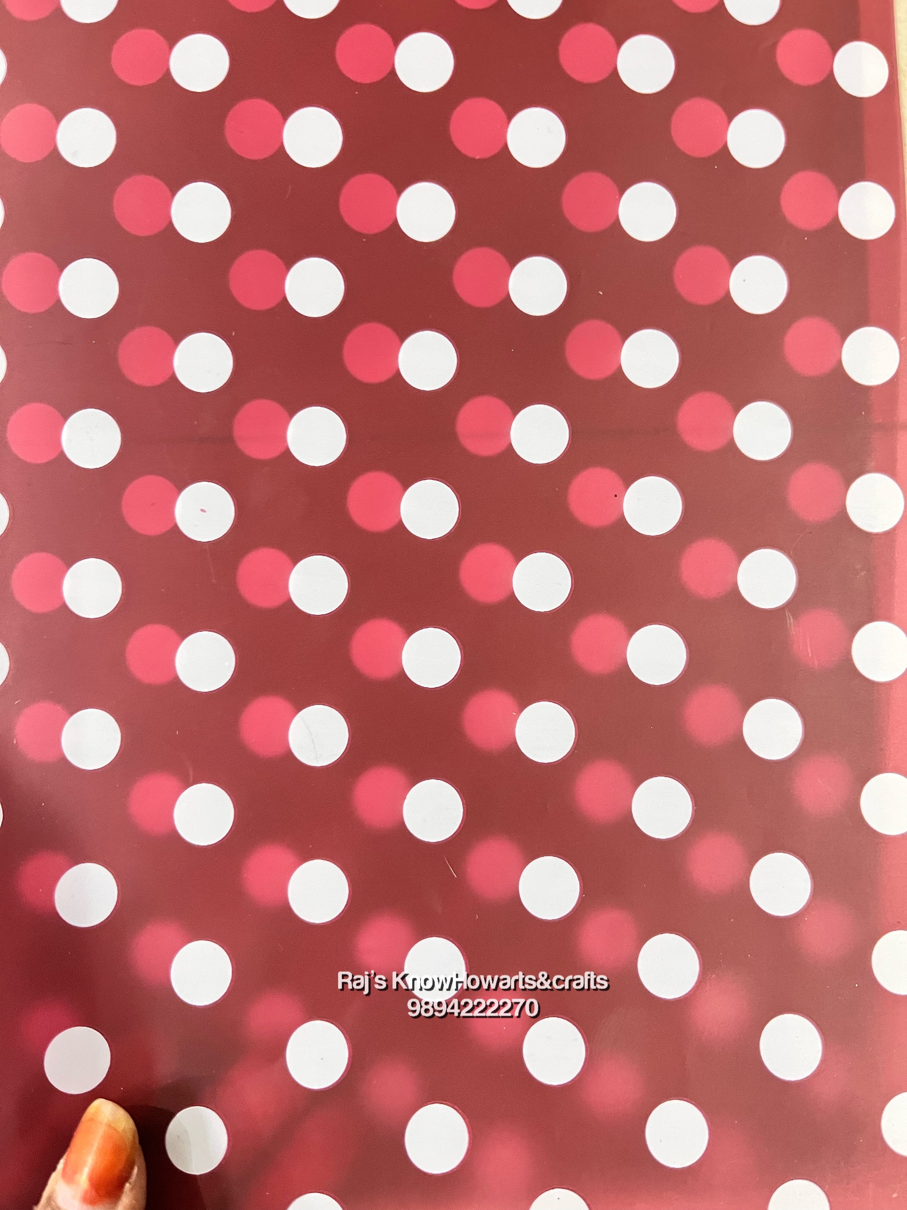 Maroon  Gift Paper 20 sheet pack