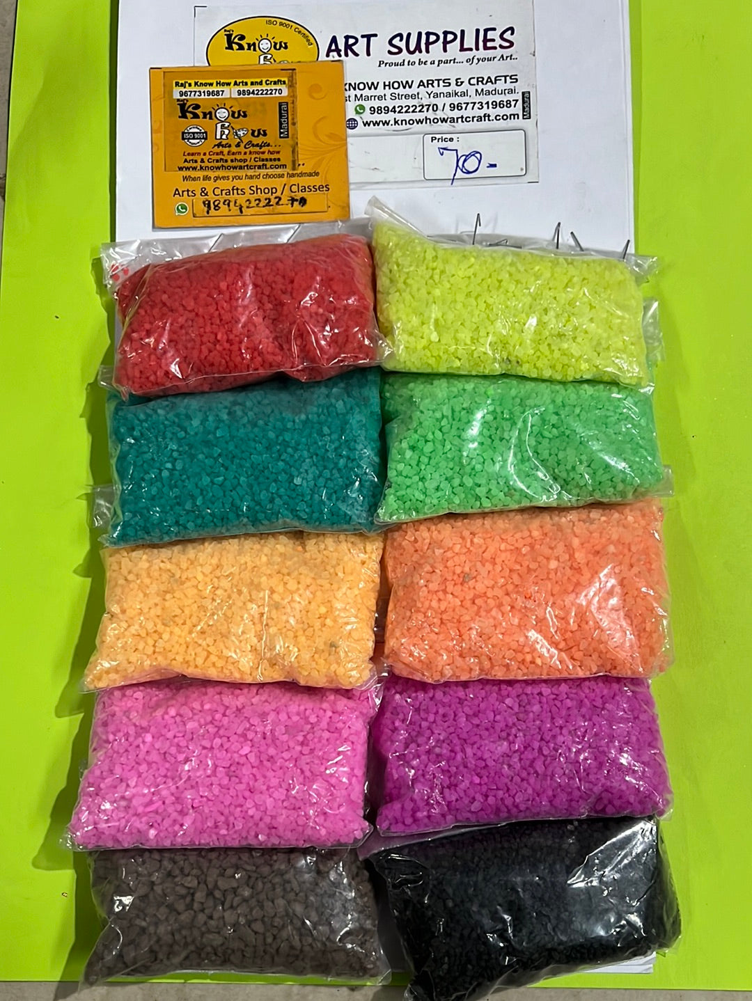Color sand 10 color pack