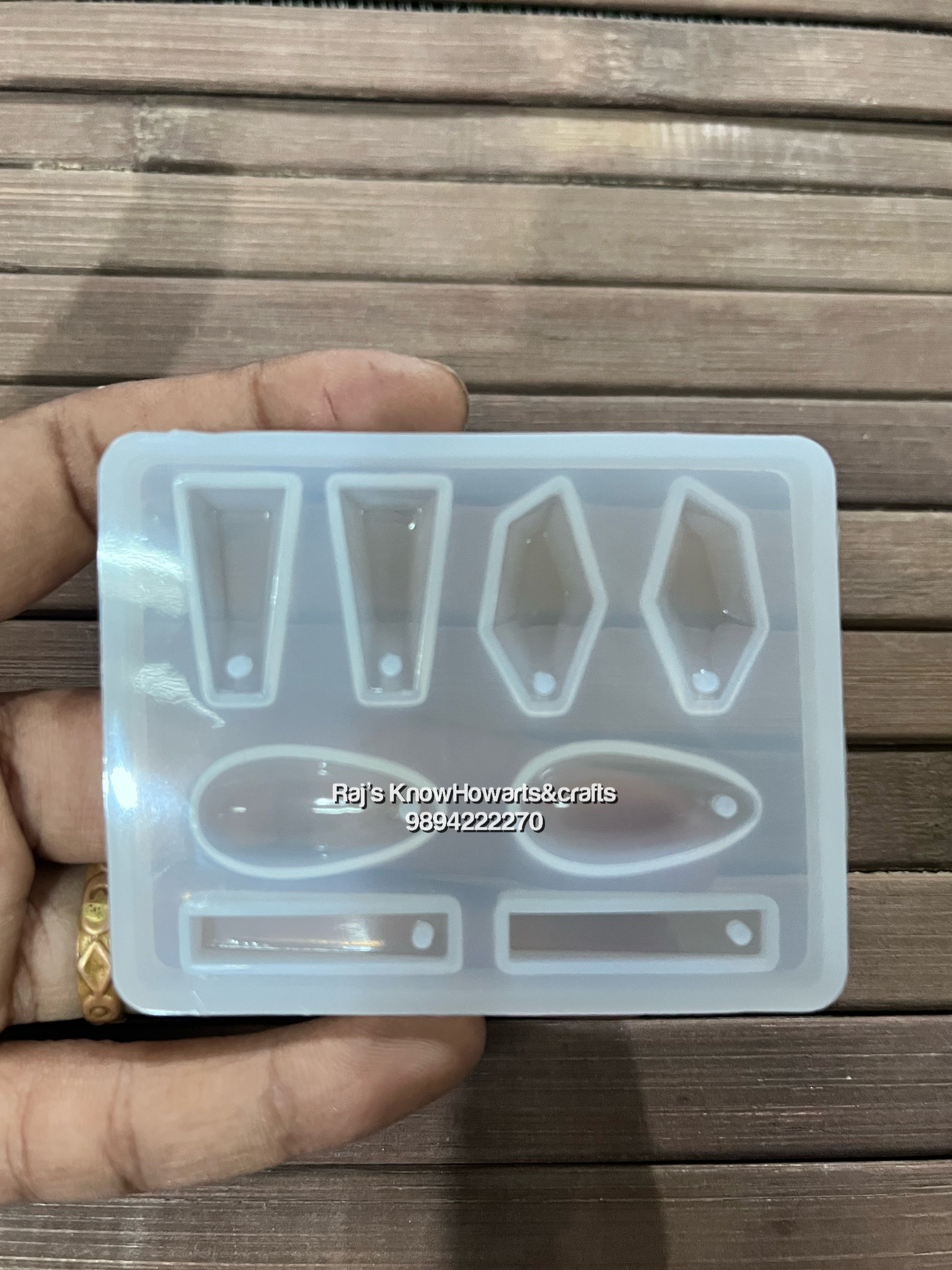 Jewelry resin mold