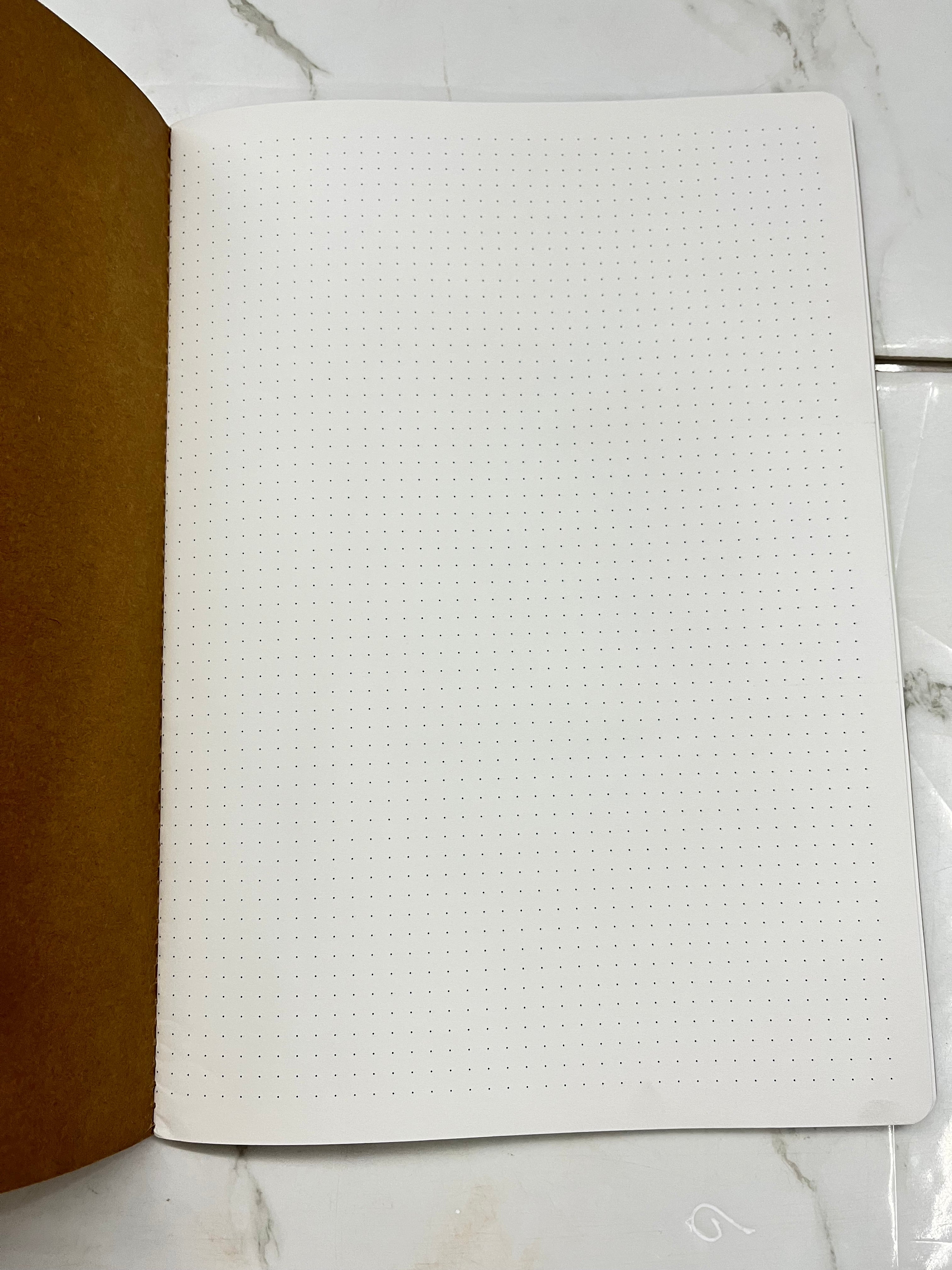 Kraft notebook-A4,A5,A6 grid(KNB3S)