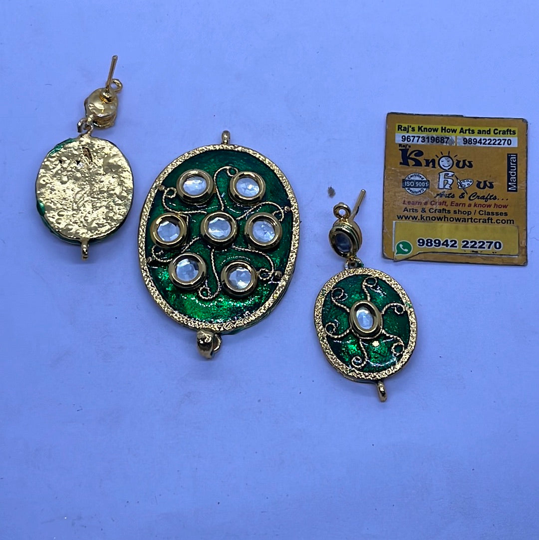 Color plated pendant jewelry making 1pc in a pack