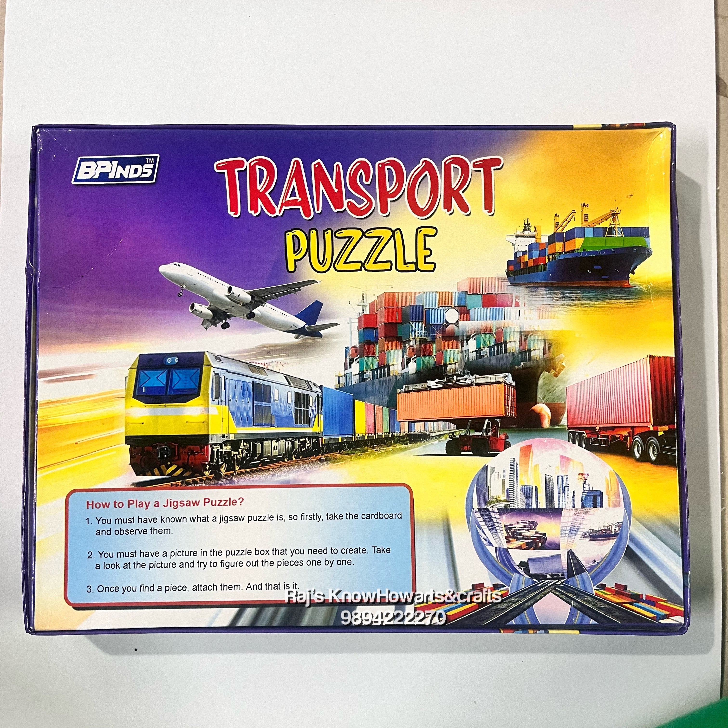 Transport Jigsaw Puzzle