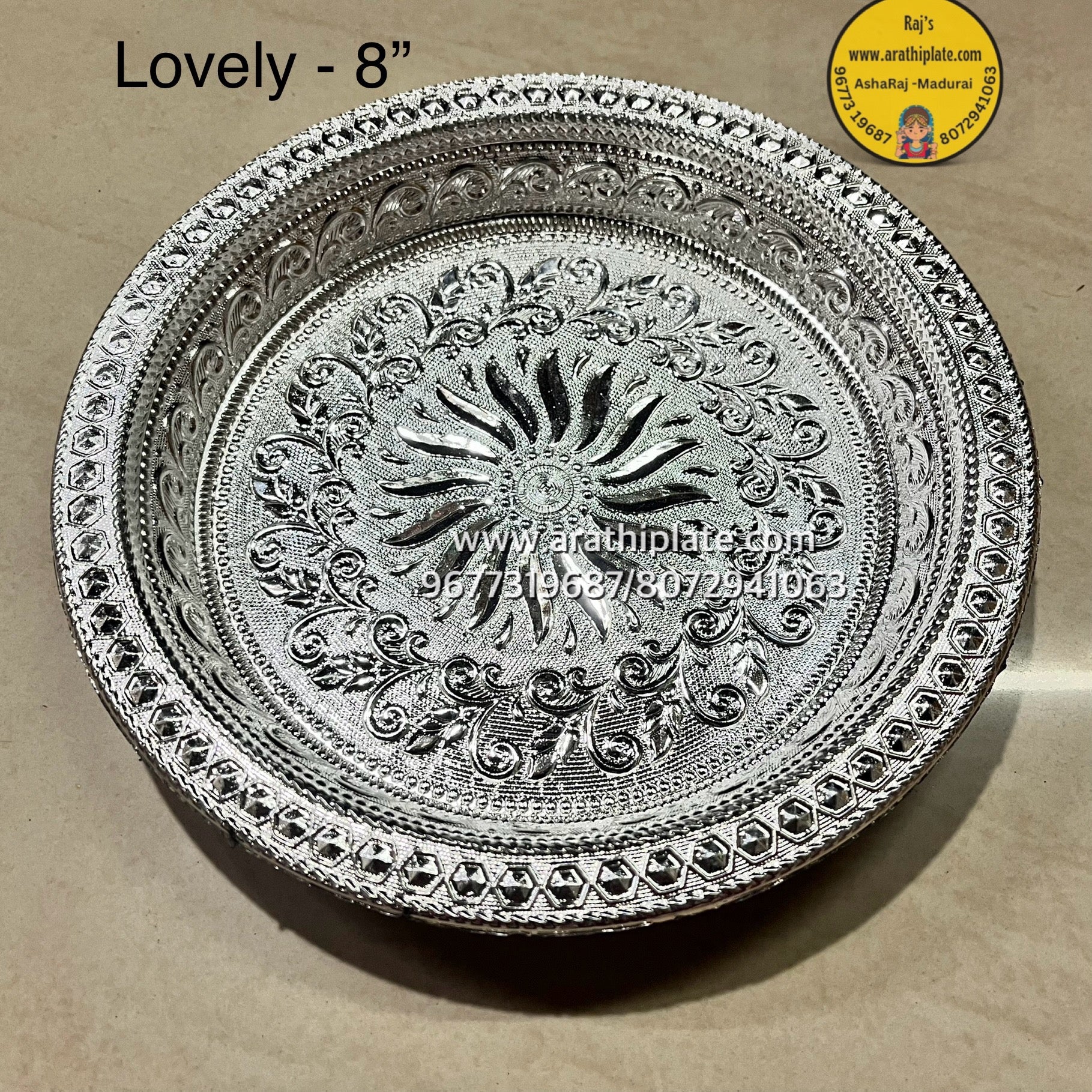 Lovely 8 inch L8 -10 plates